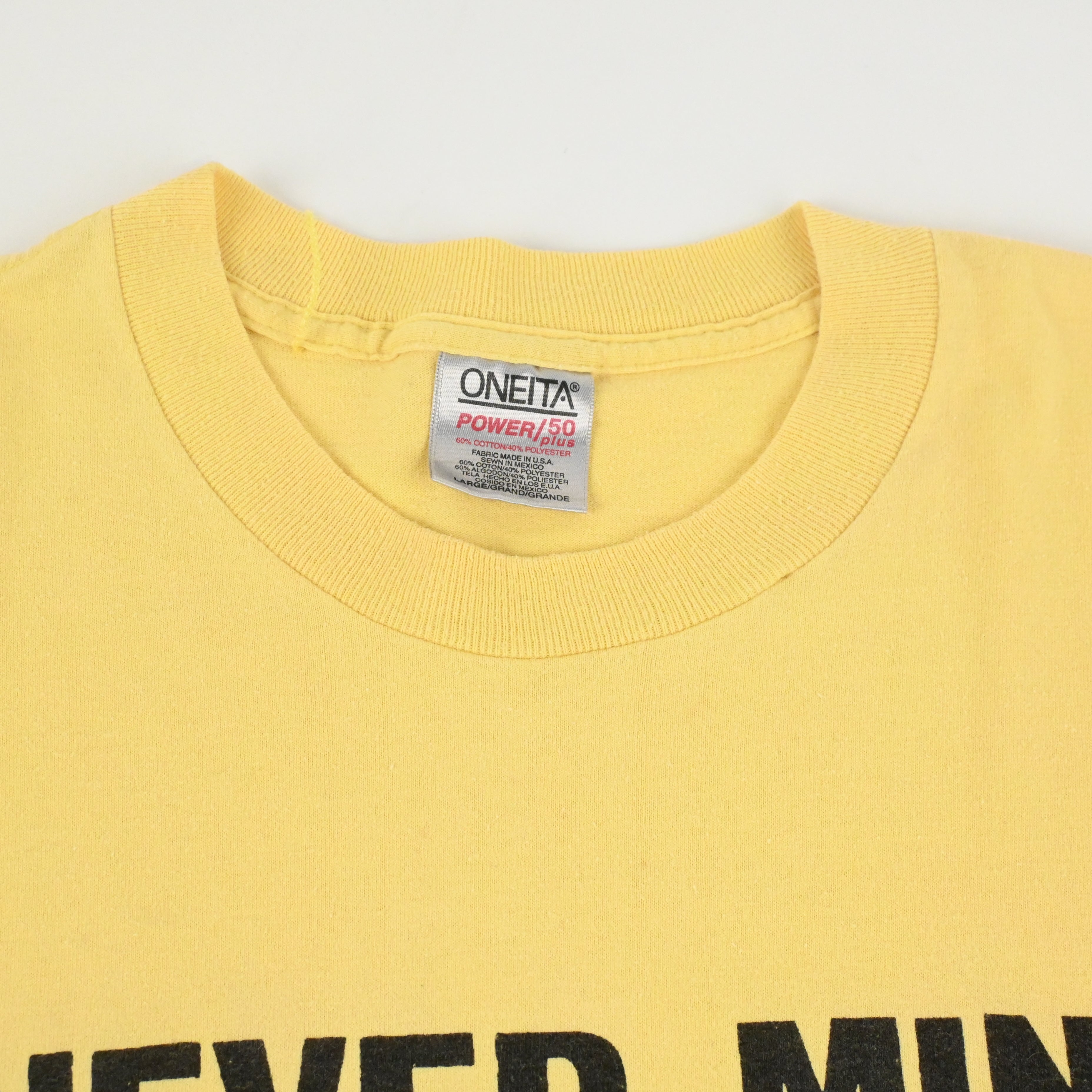 90's SEX PISTOLS "Never Mind the Bollocks Here's the Sex Pistols" T-SHIRT SIZE L