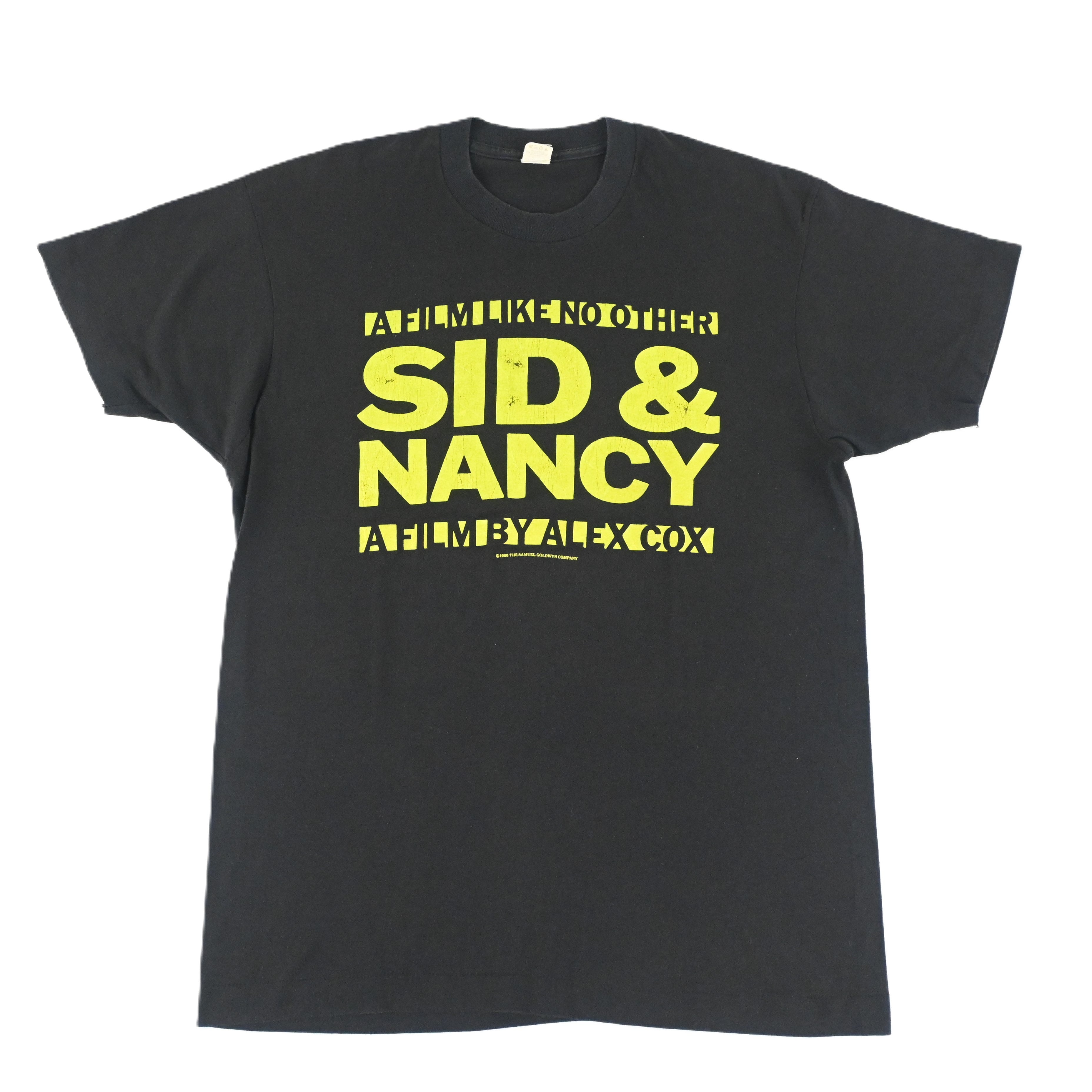 86© SID & NANCY MOVIE T-SHIRT SIZE XL