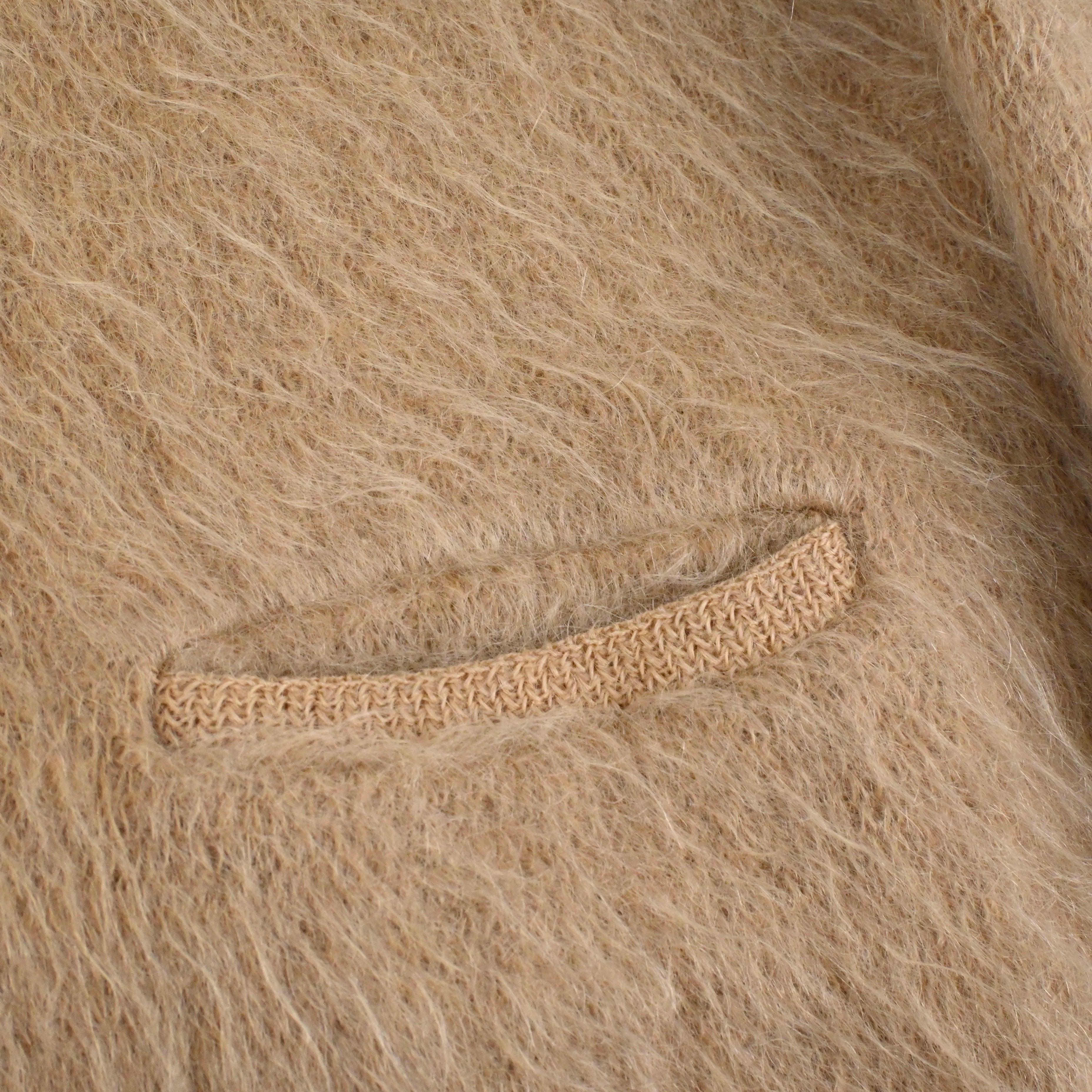 60's Beige Mohair Cardigan
