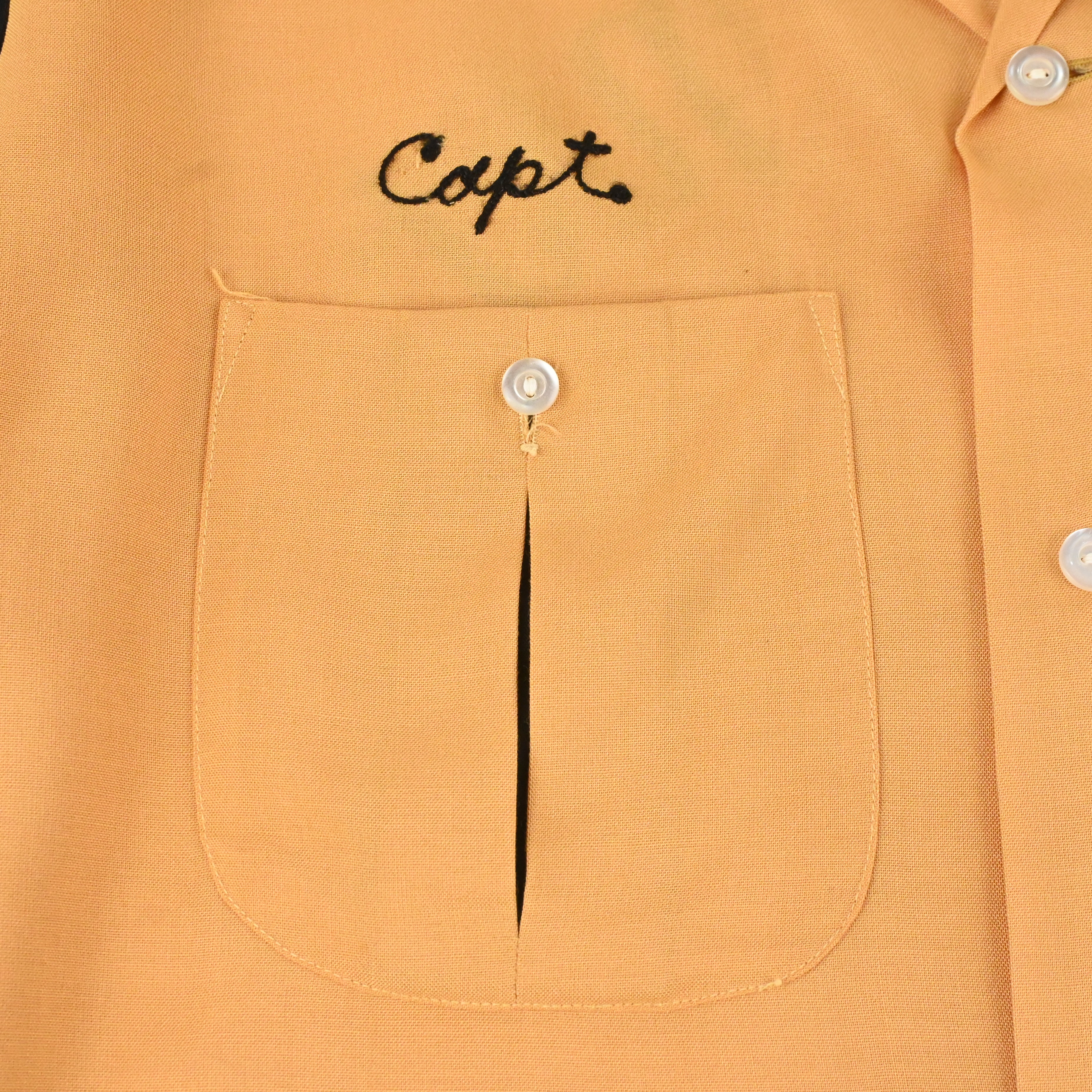60's LYMPIAN BOWLING SHIRT SIZE M