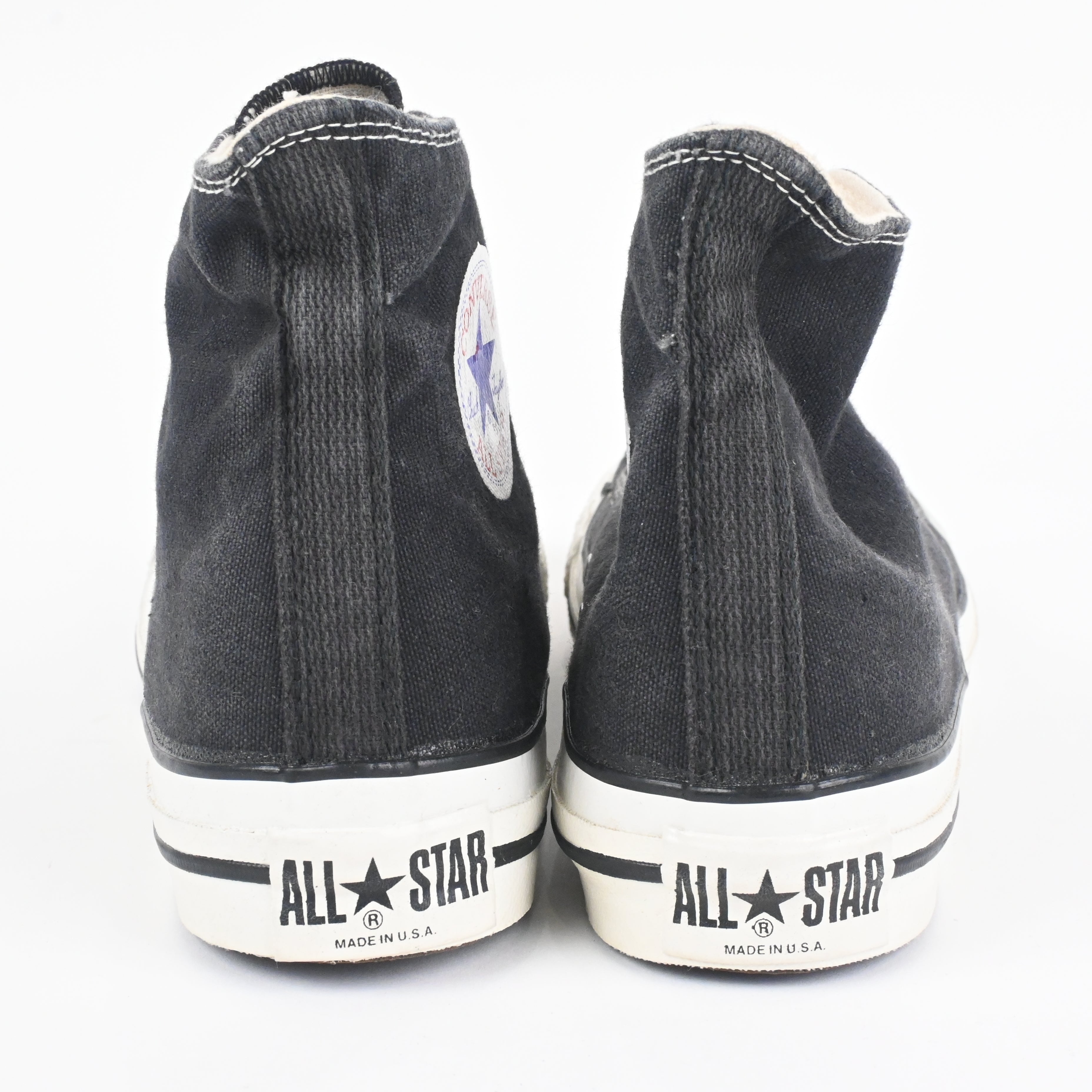 70's Converse ALL STAR HI Black SIZE 8 DEAD STOCK
