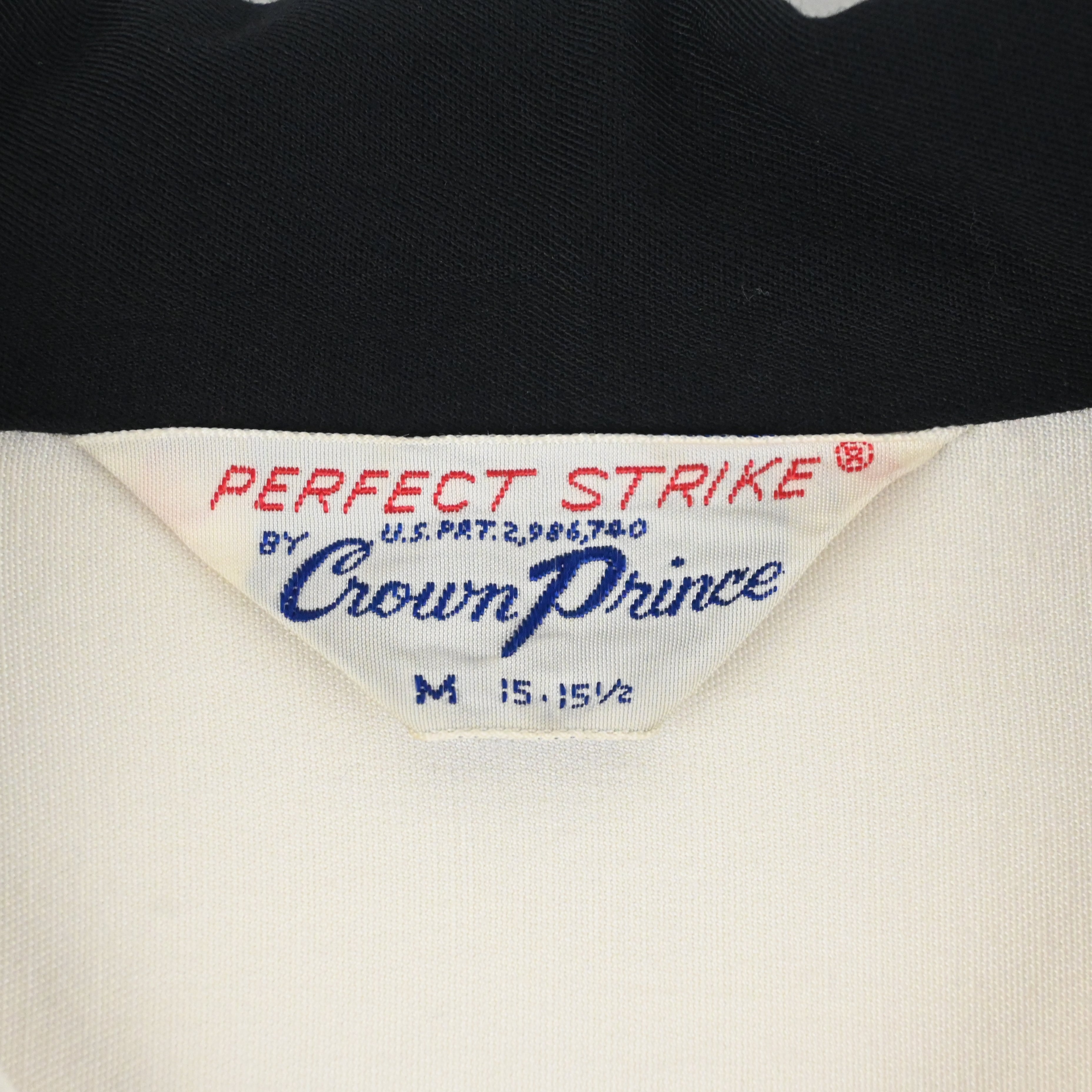 50’s PERFECT STRIKE BY CROWN PRINCE BOWLING SHIRTS SIZE M