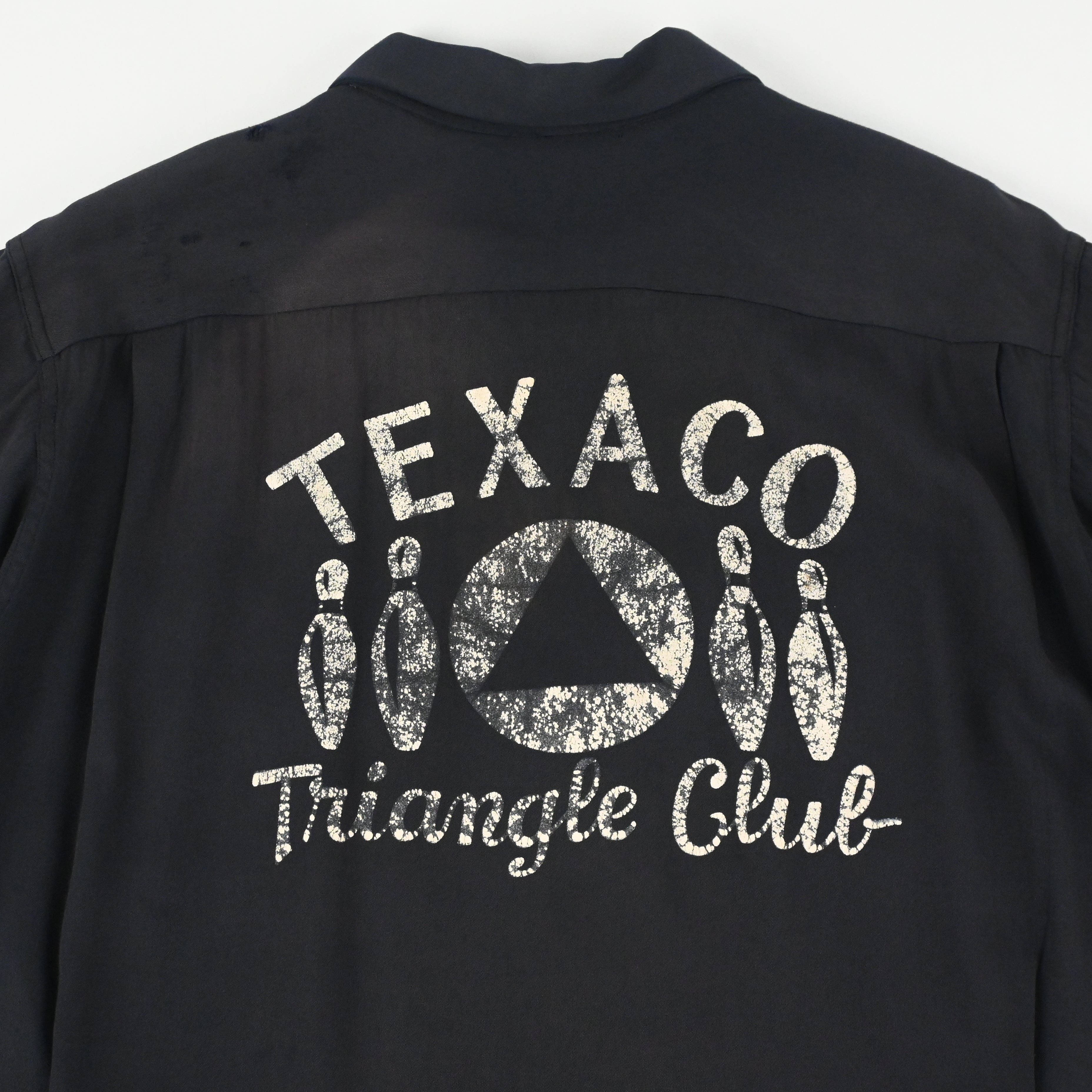 ~50’s NAT NAST BOWLING SHIRT BLACK