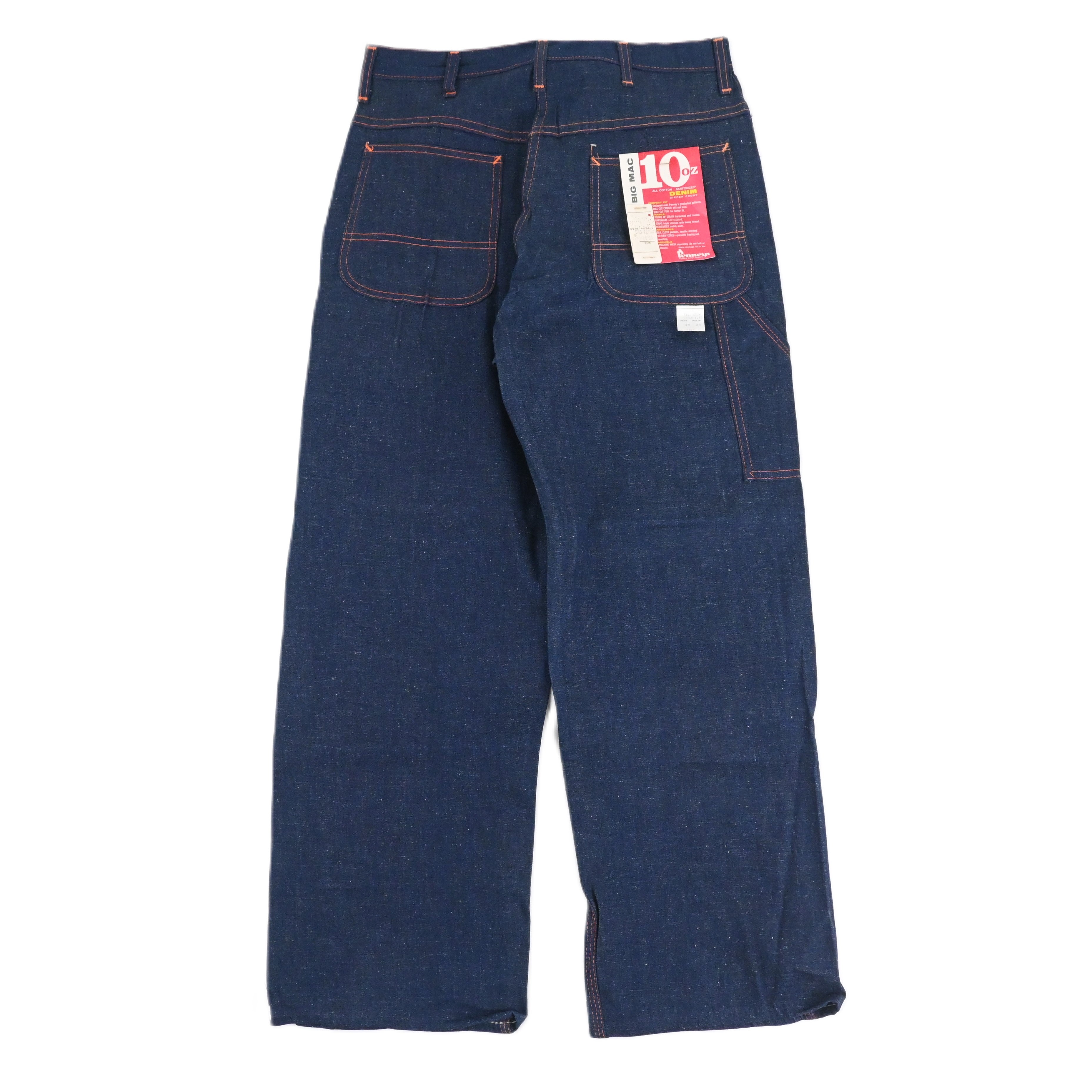 60's Penney's BIGMAC denim painter pants W34 L29 DEADSTOCK