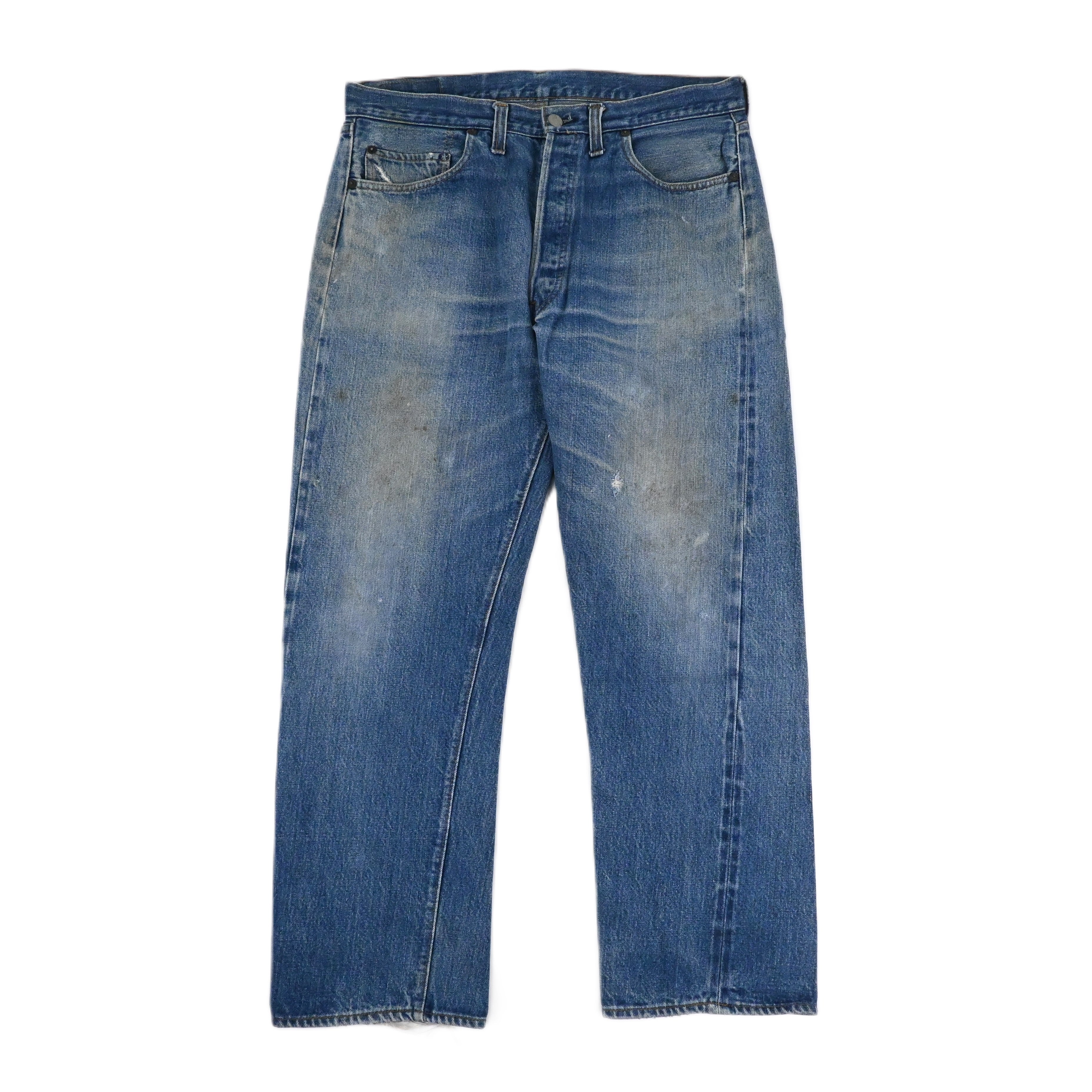 70's Levi's 501 66mod single W34 L28