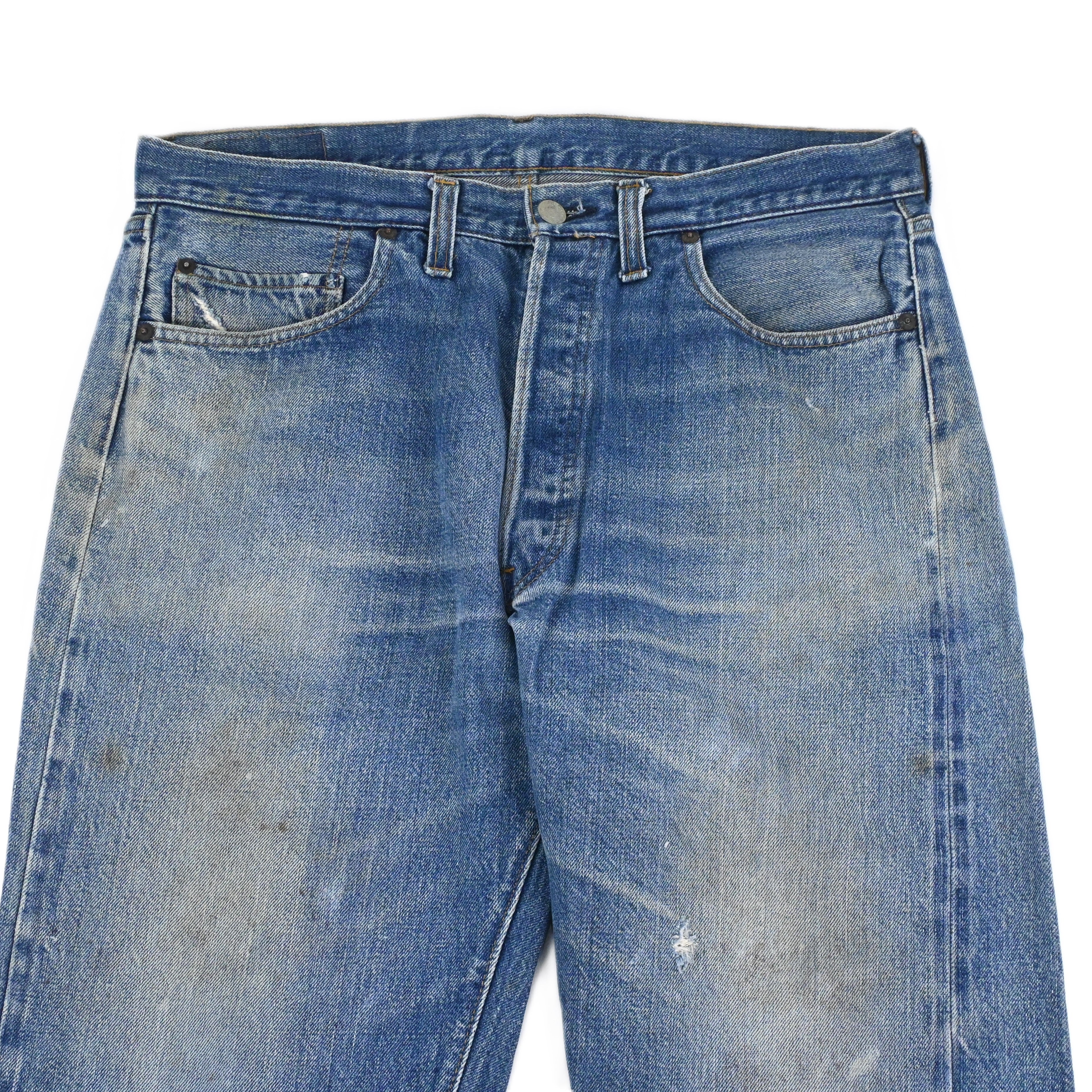 70's Levi's 501 66mod single W34 L28