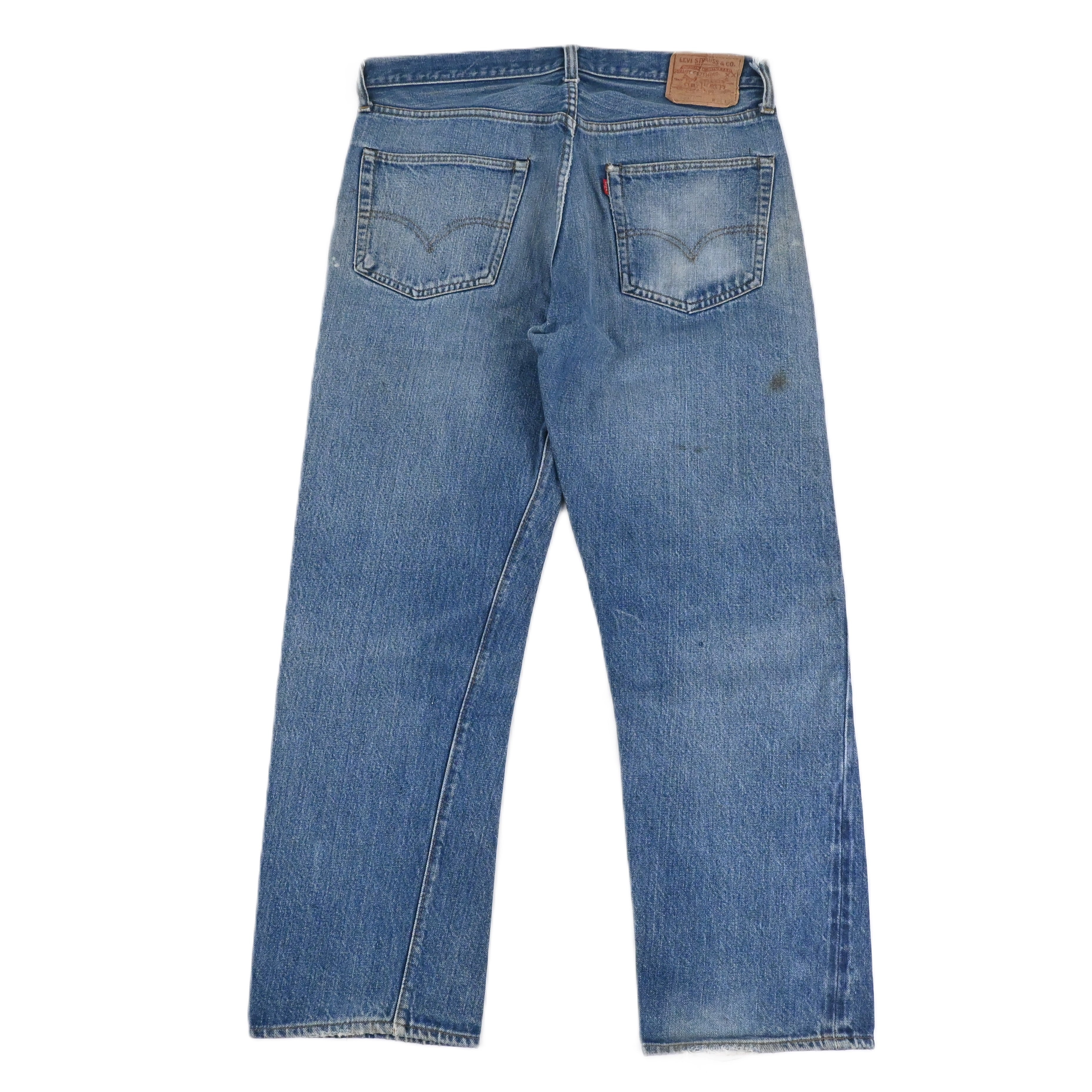 70's Levi's 501 66mod single W34 L28