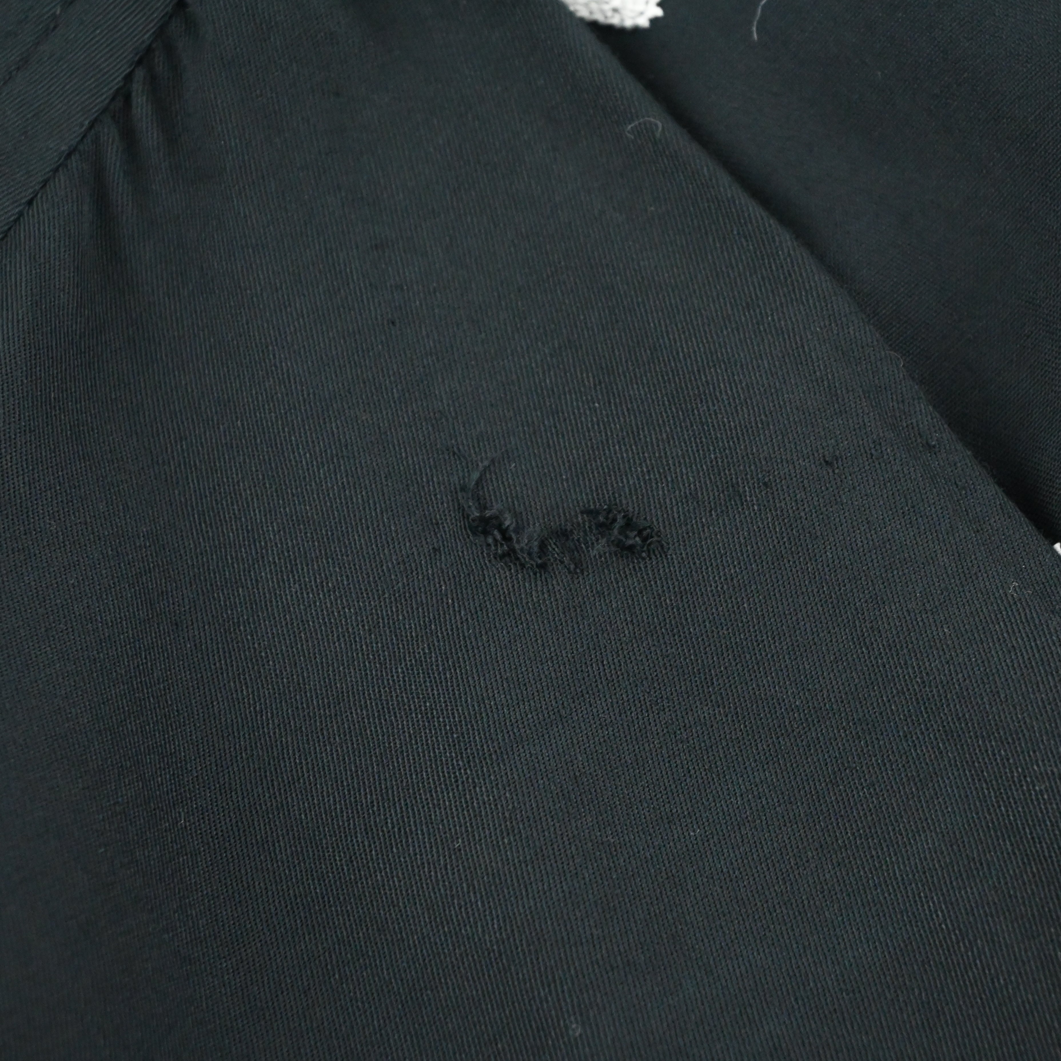 60's HILTON BOWLING SHIRT BLACK SIZE S