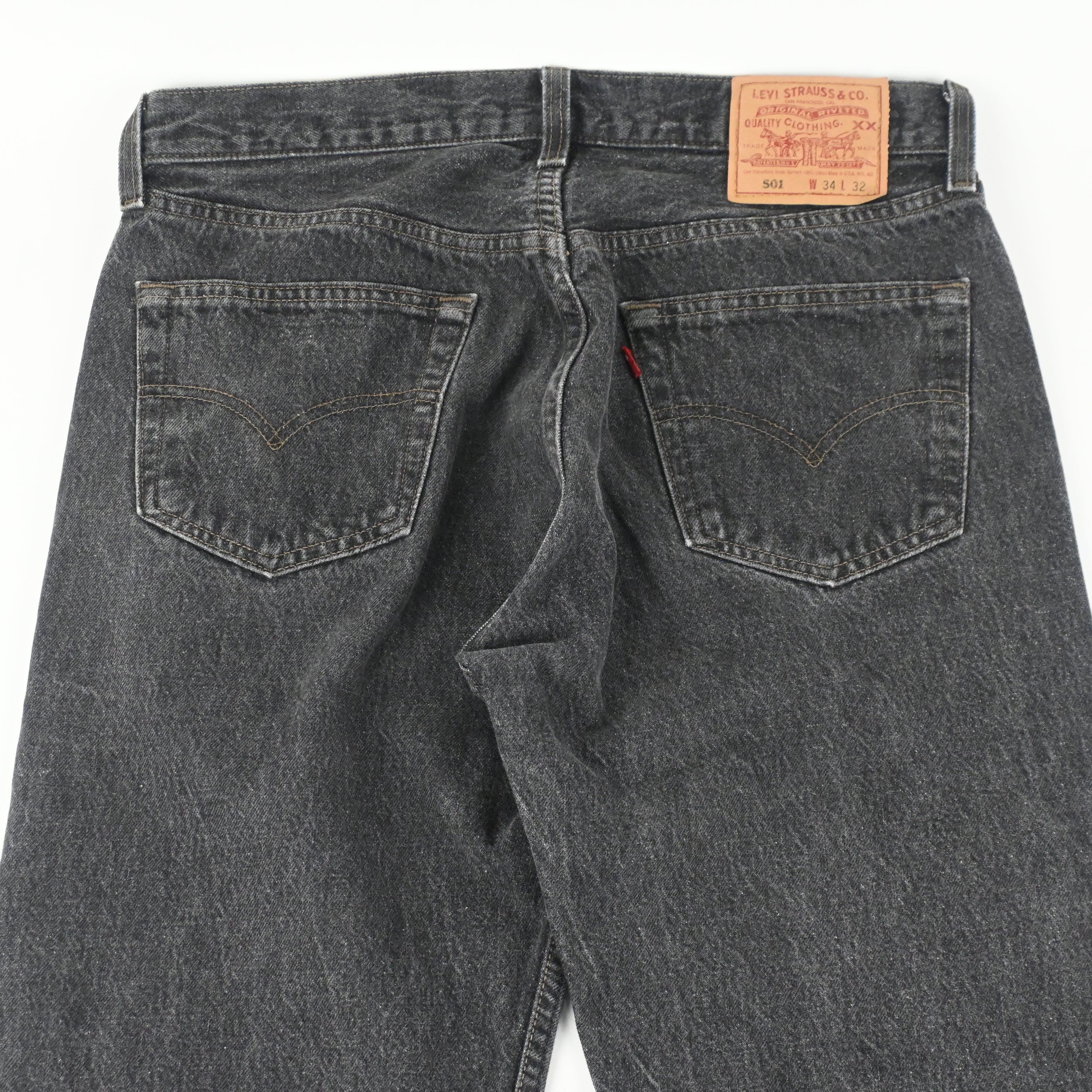 '95 LEVI'S 501-0658 BLACK W34 L32