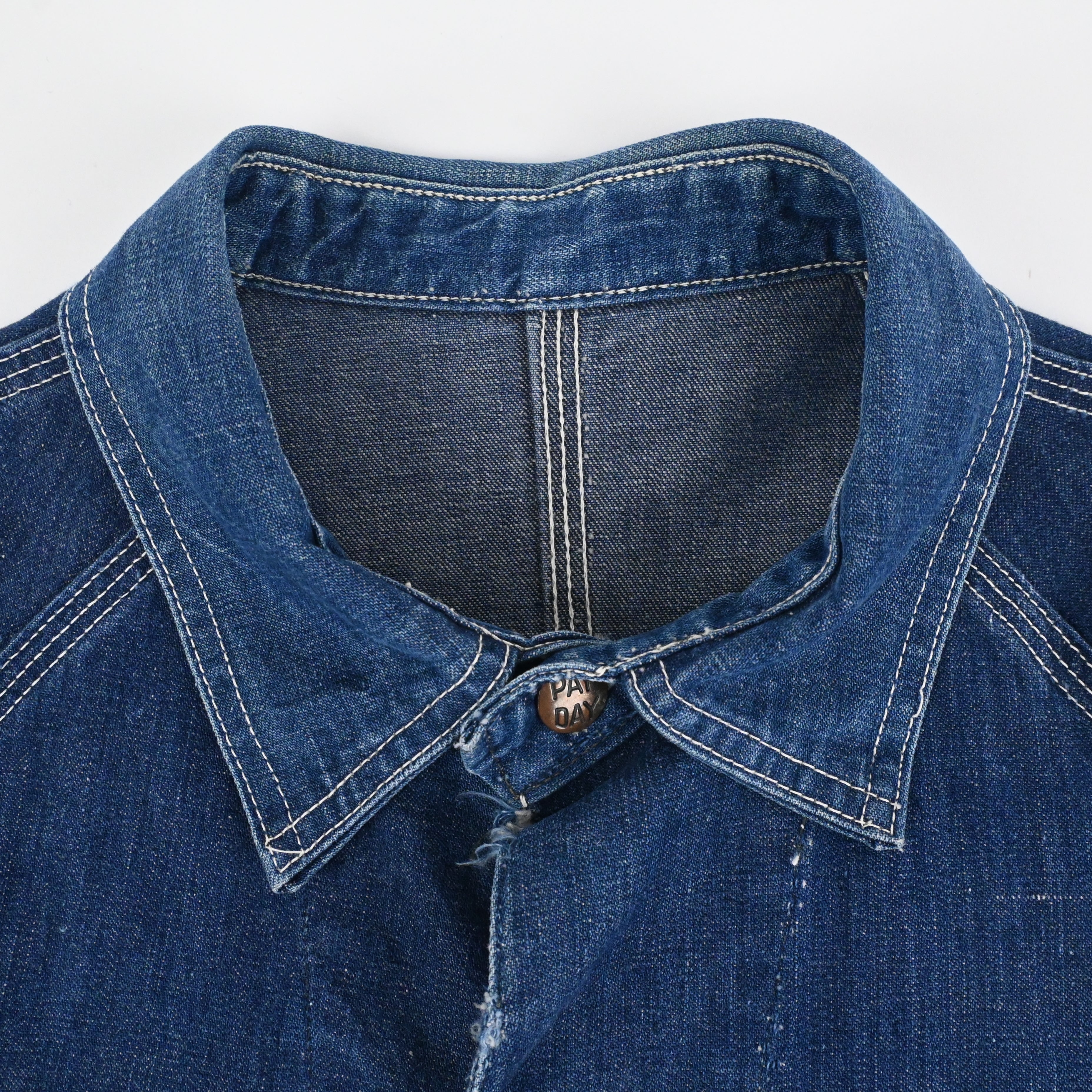 50's PAYDAY denim chore jacket SIZE 42