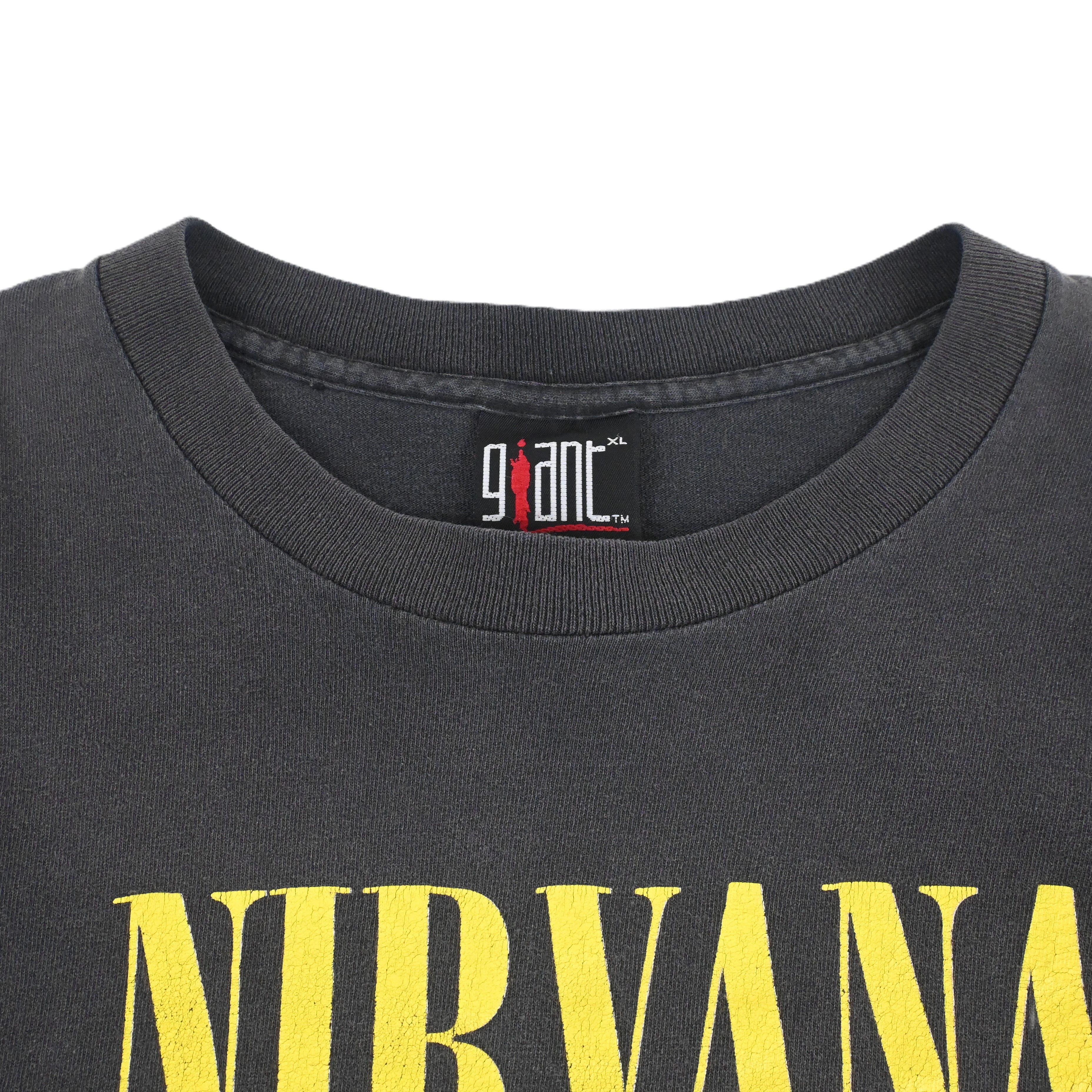 '91-92 Nirvana "Nevermind" period T-SHIRT SIZE XL