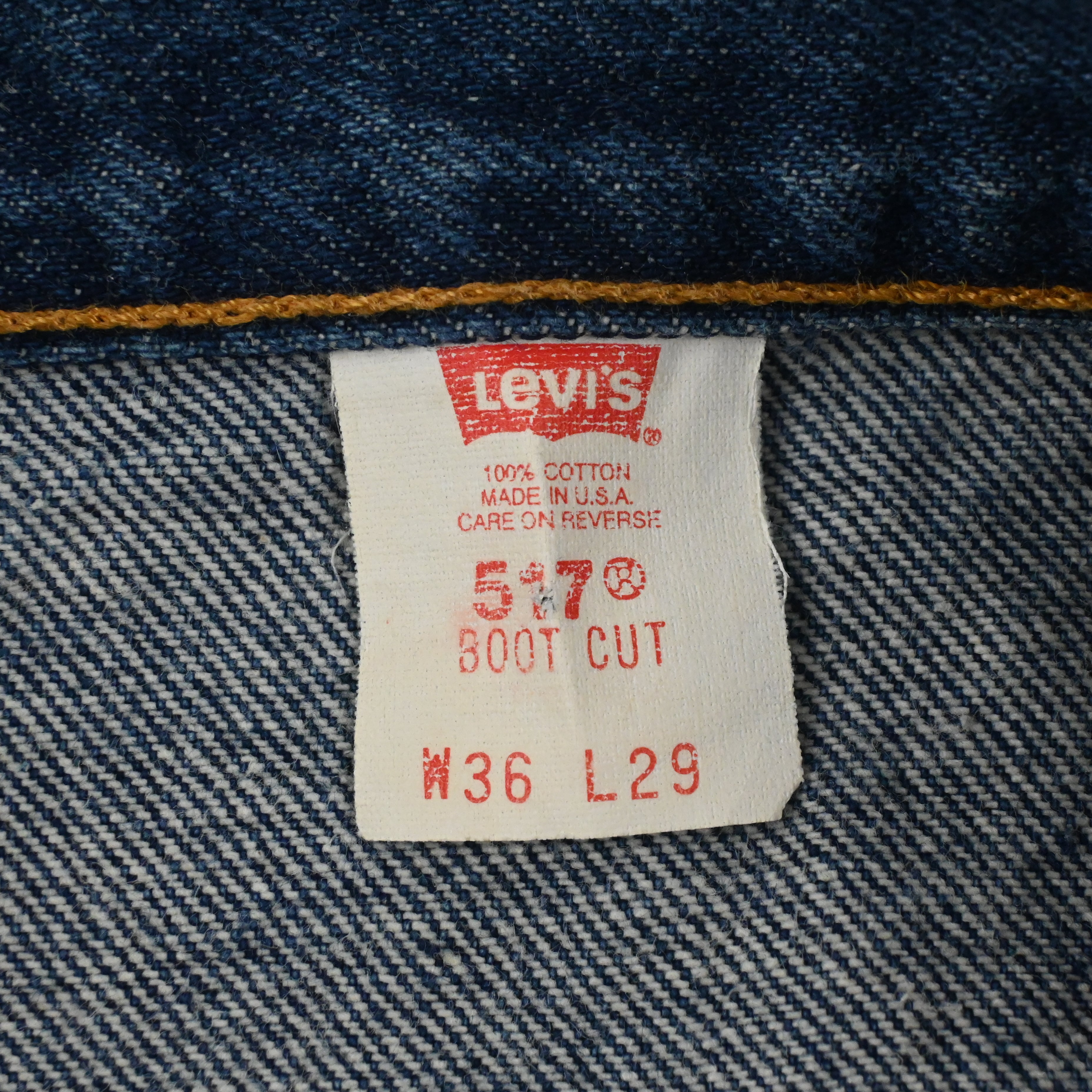 '99 LEVI'S 00517-0217 W36 L29