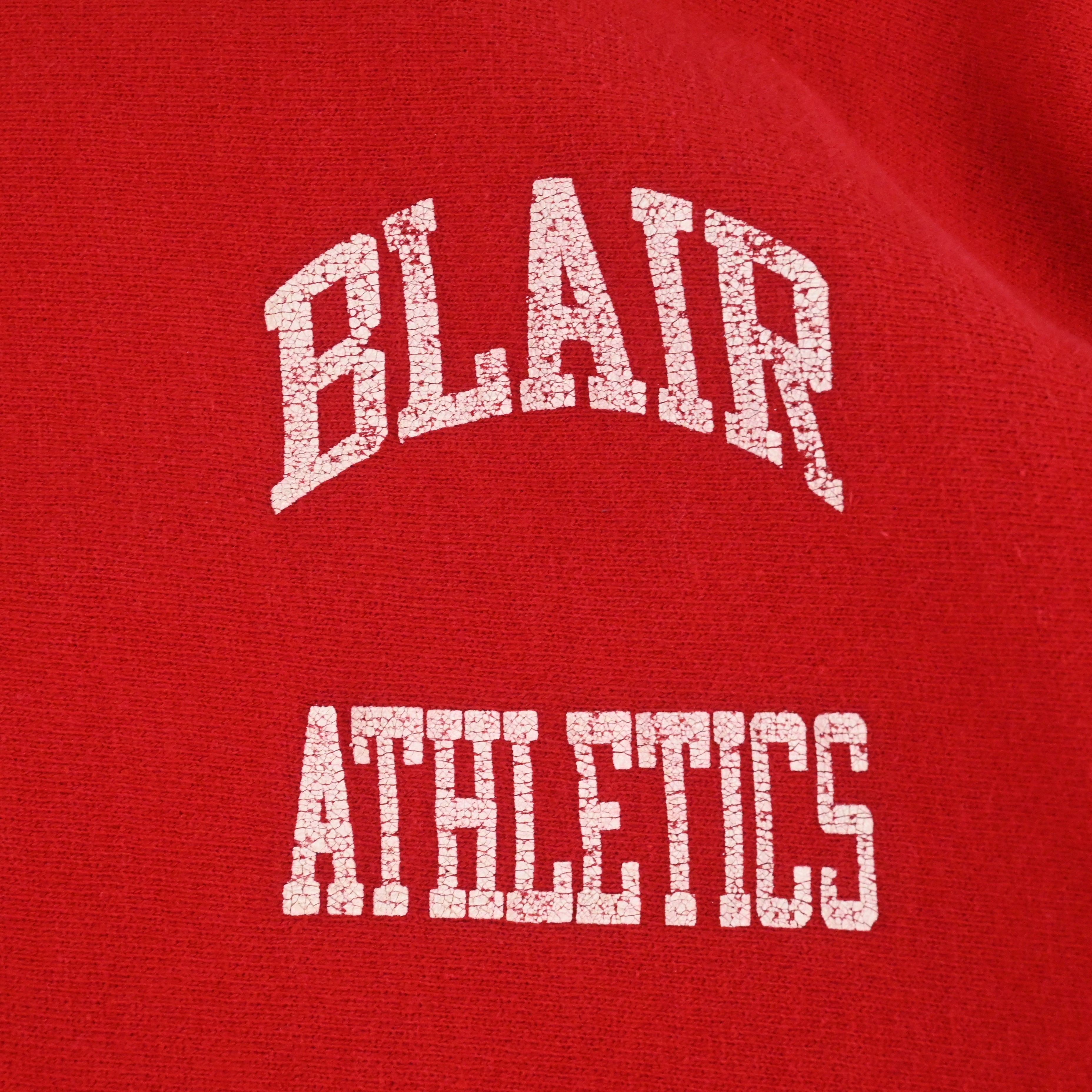 80's CHAMPION REVERSE WEAVE HOODIE "BLAIR ATHLETICS" SIZE XL