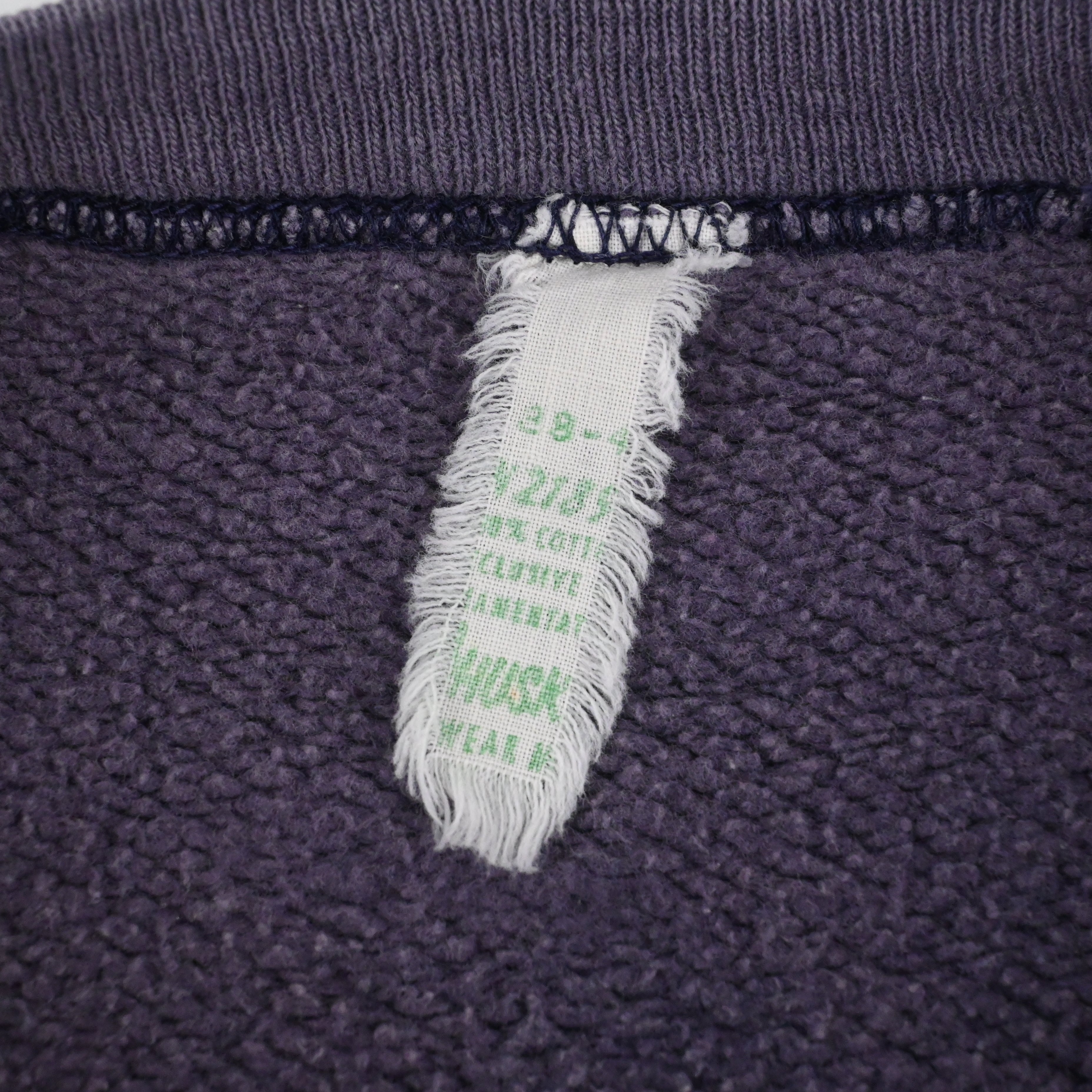 50's~ Printed Sweat Shirt "ANDOVER" SIZE 38-40