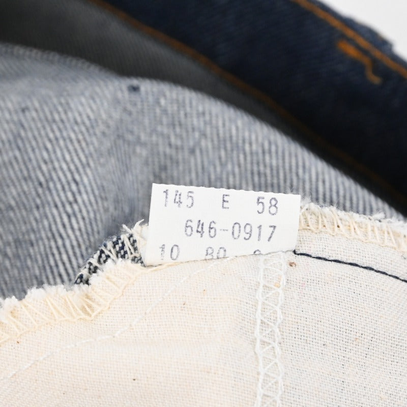 80y' LEVI’S 646-0917 BELL BOTTOMS DEAD STOCK SIZE W32 L29