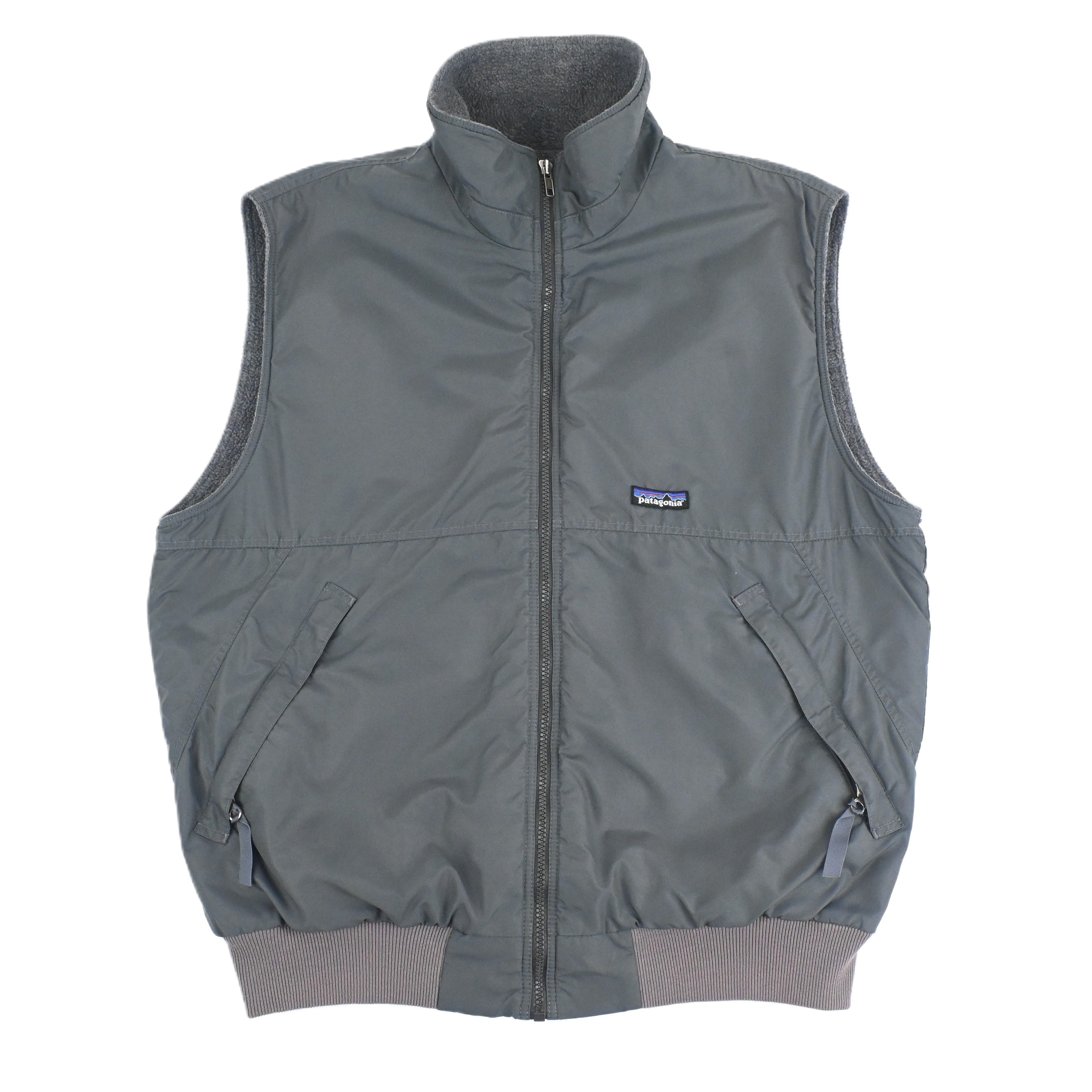 ’97 patagonia SHELLED SYNCHILLA VEST SIZE L Charcoal