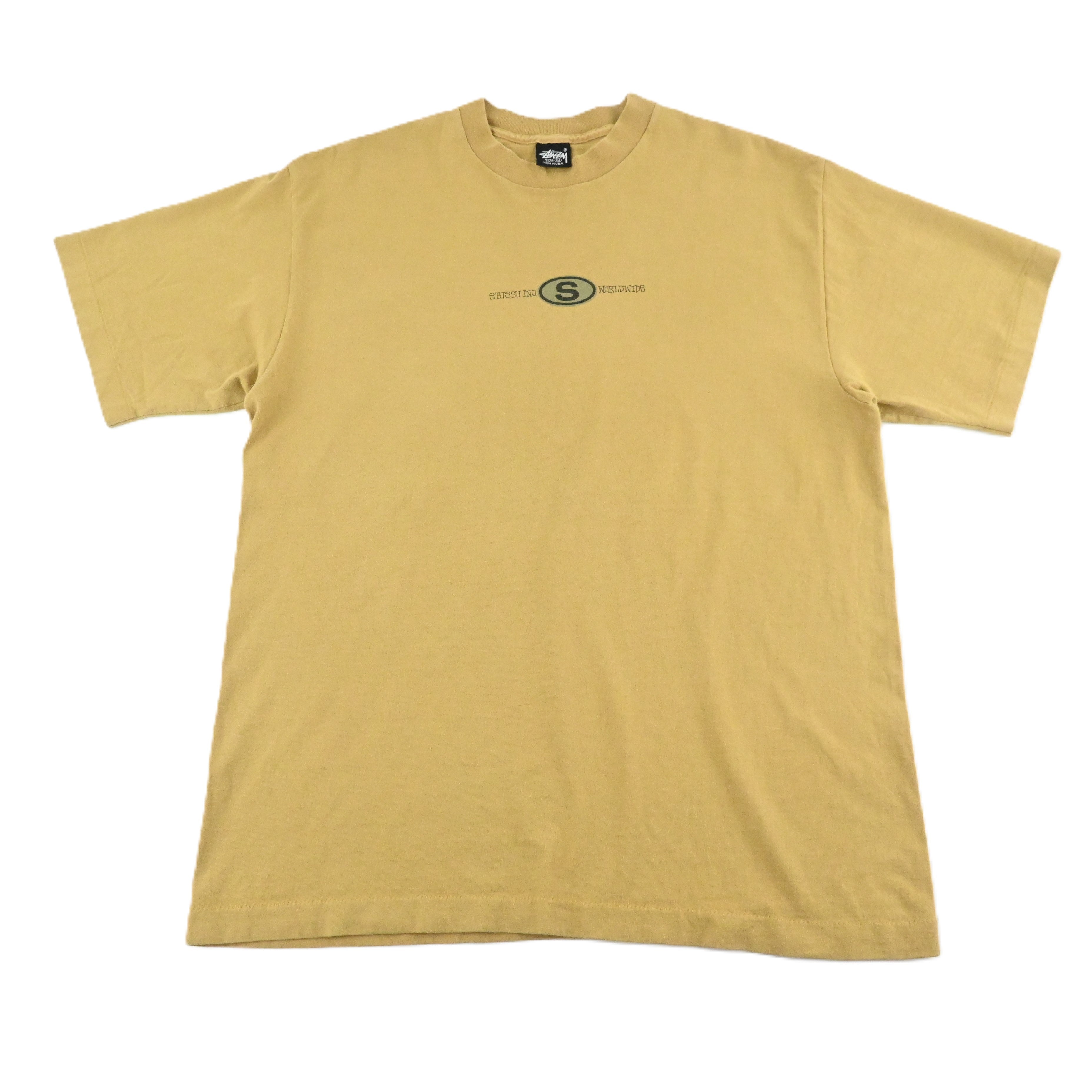 80's STUSSY "WORLD WIDE" T-SHIRT SIZE XL