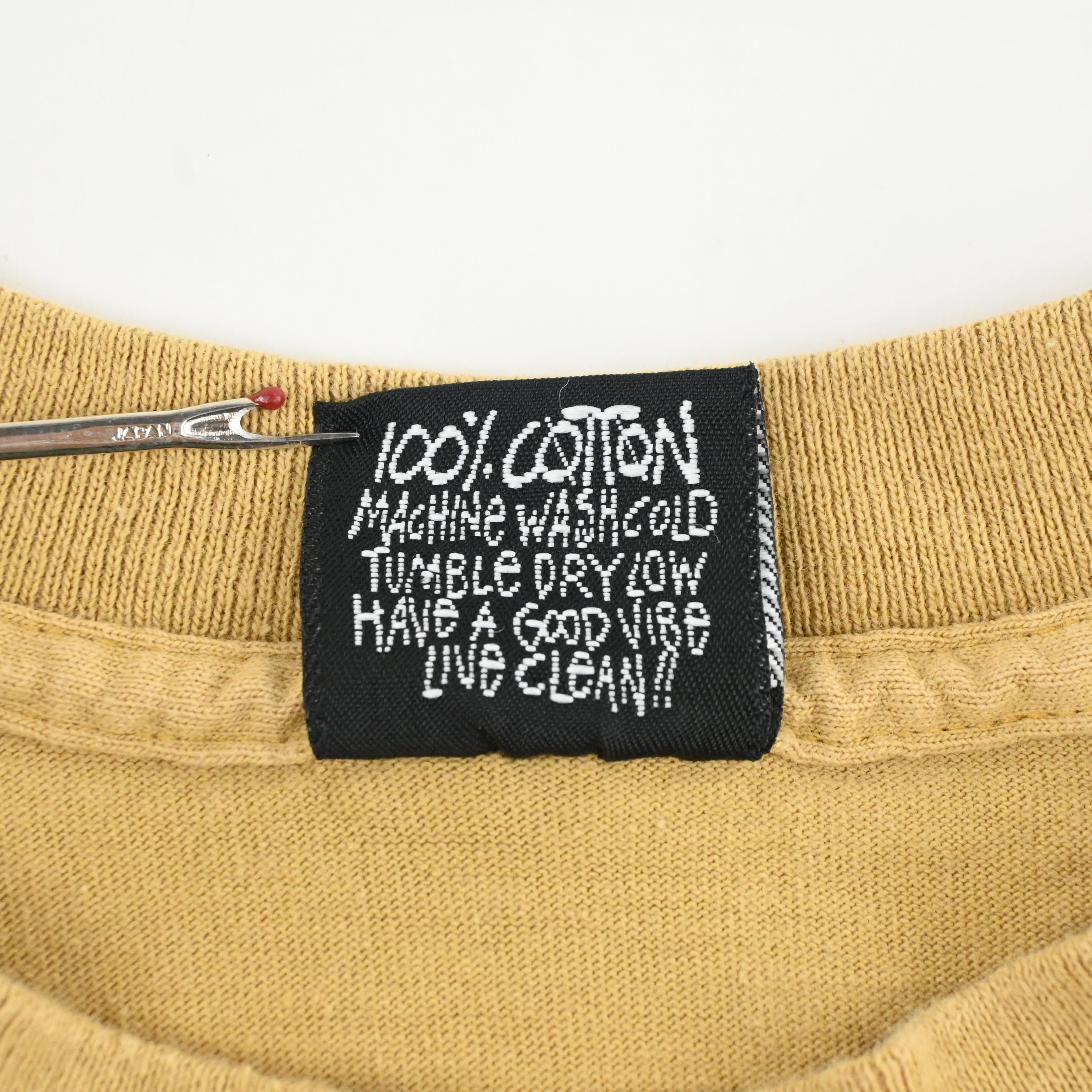 80's STUSSY "WORLD WIDE" T-SHIRT SIZE XL