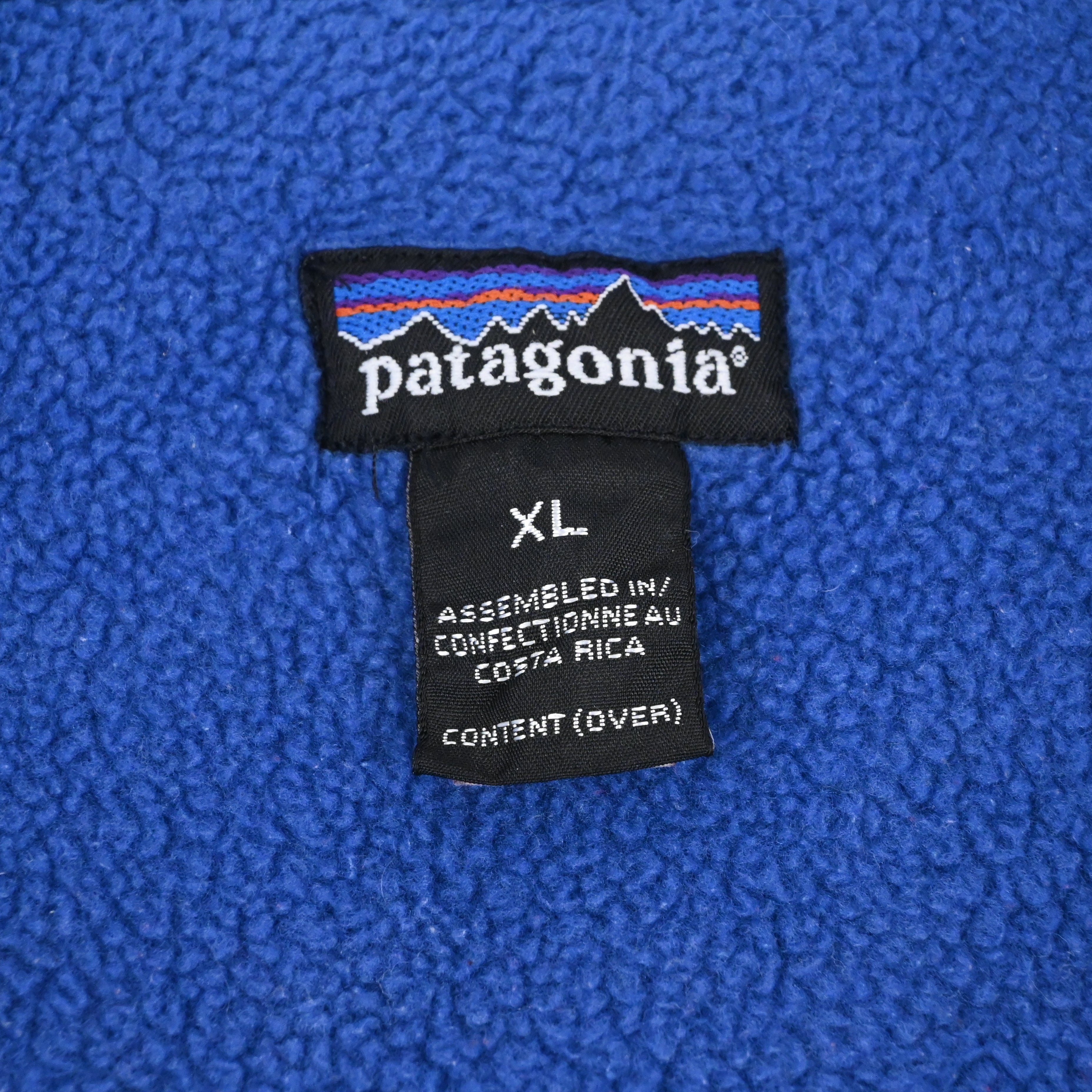 90's patagonia SHELLED SYNCHILLA VEST SIZE XL Black