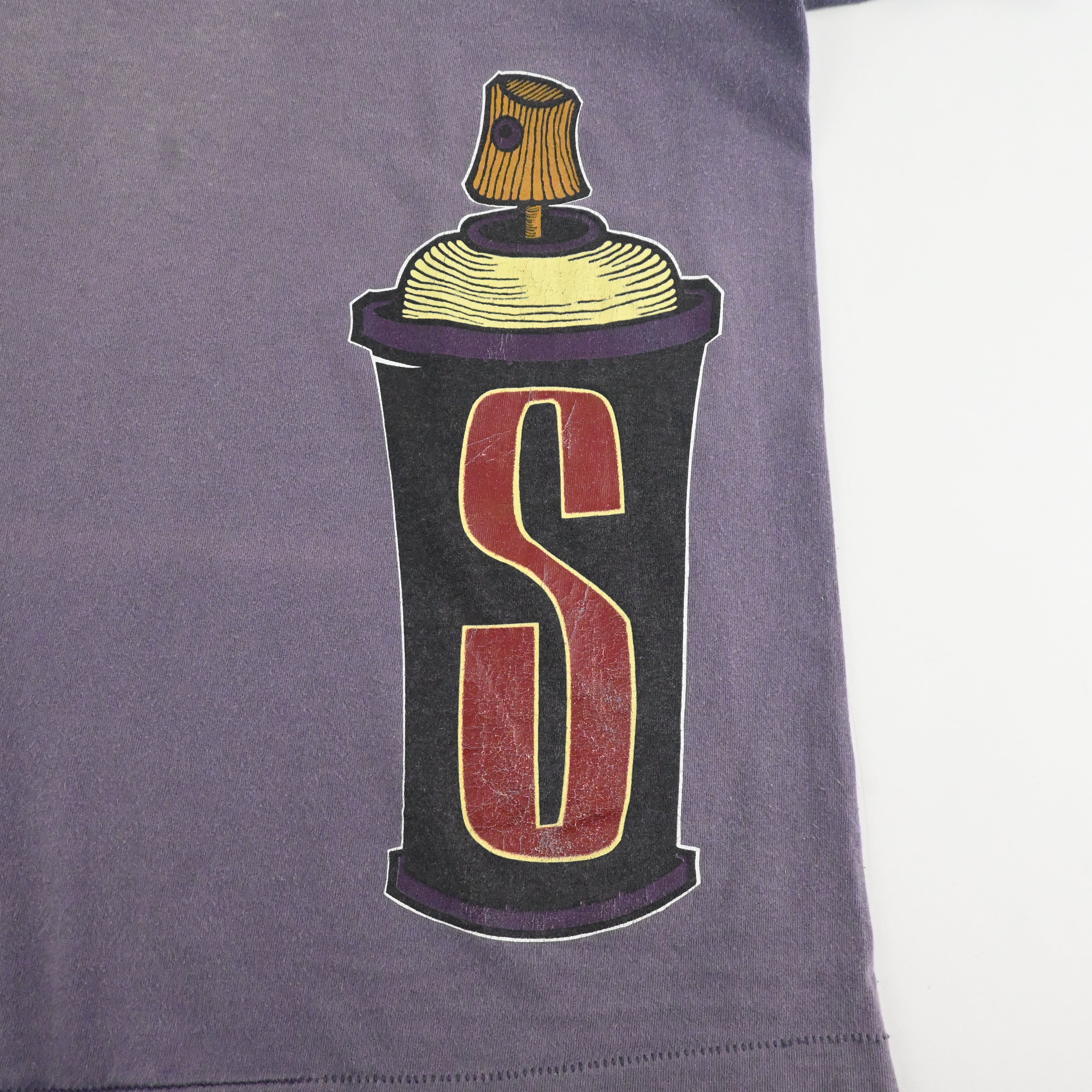 80’s STUSSY "SPRAY CAN" T-SHIRT SIZE XL