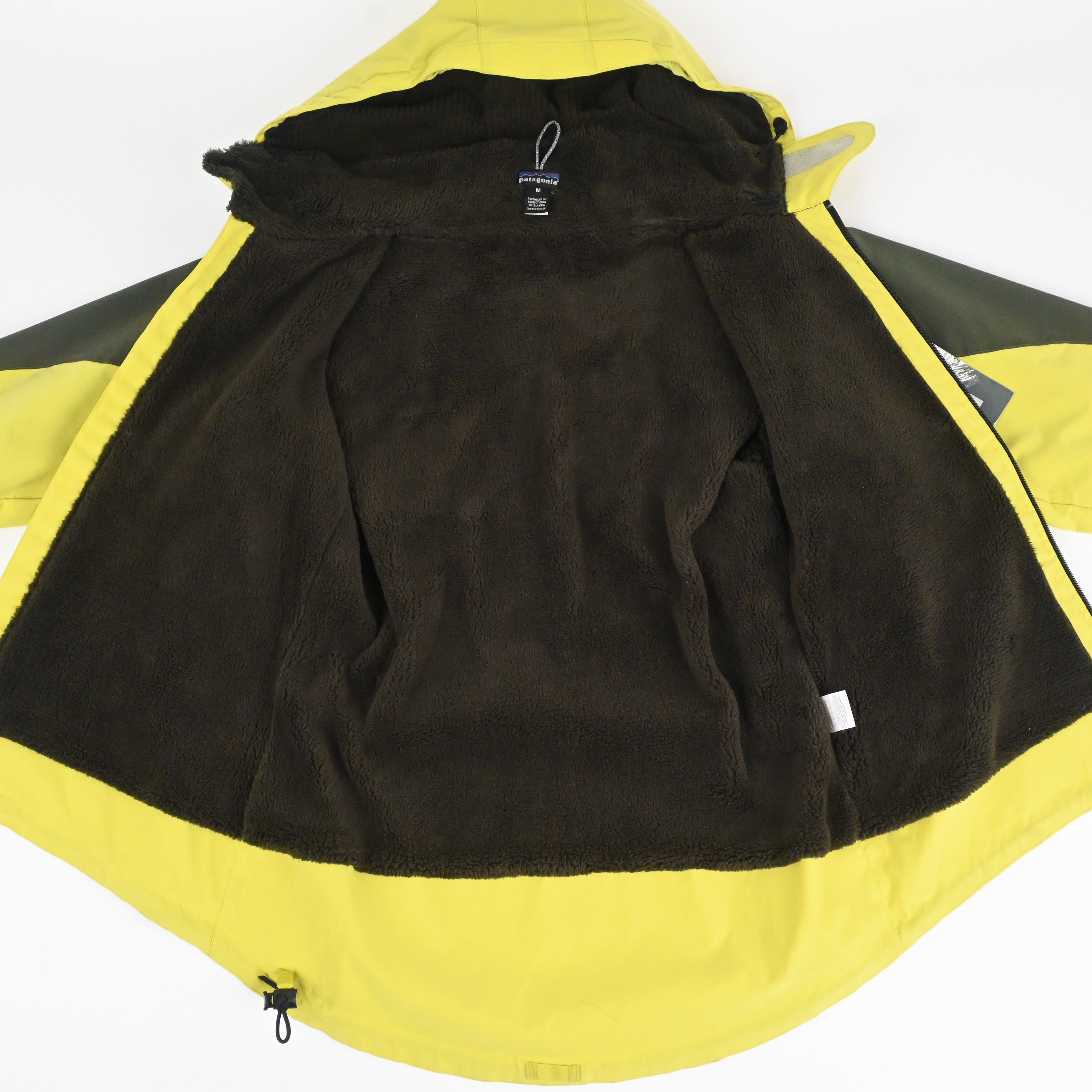 ’01 patagonia STRETCH SPEED ASCENT JACKET DEAD STOCK SIZE M Green Spark