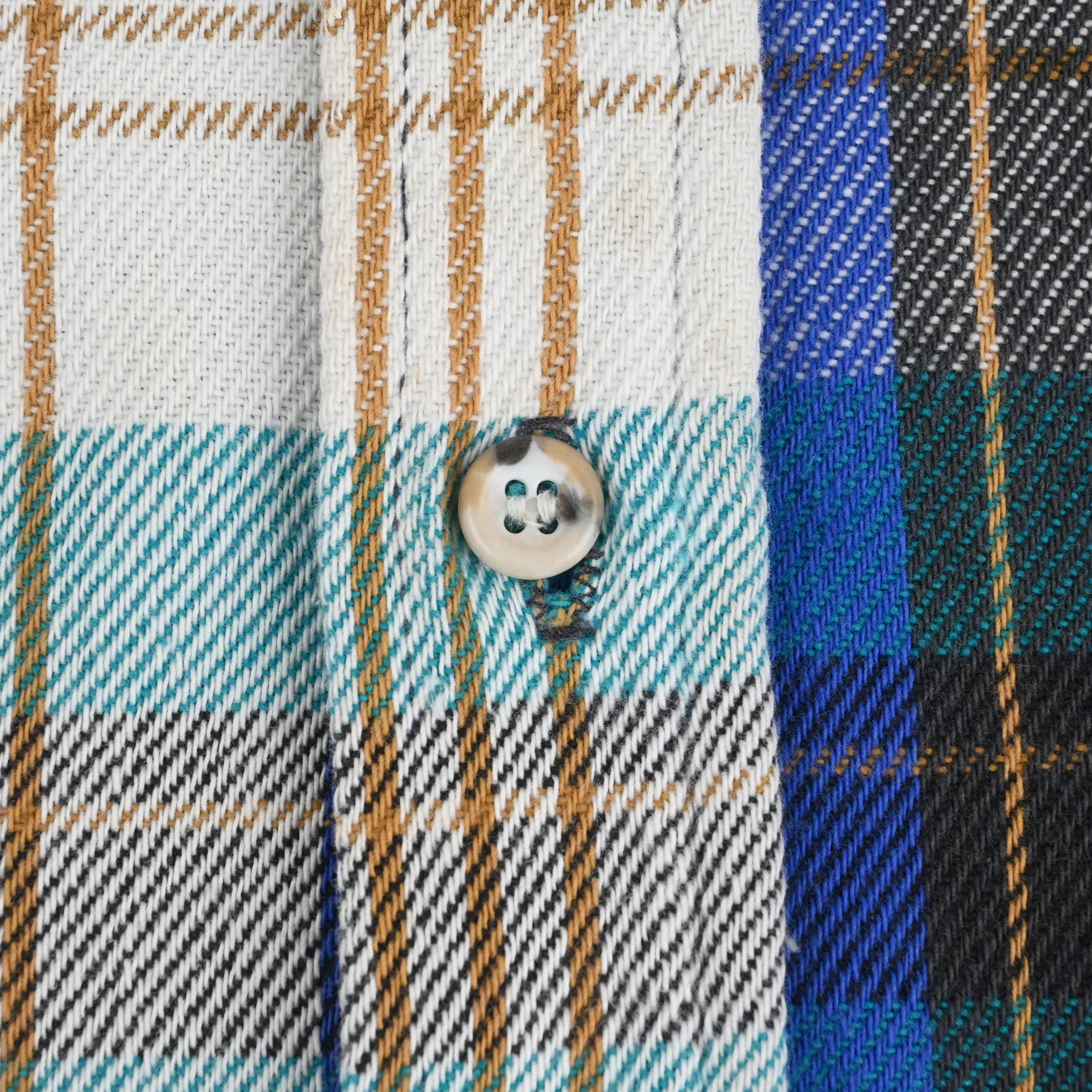 80's FIVE BROTHER FLANNEL L/S SHIRT SIZE L-TALL