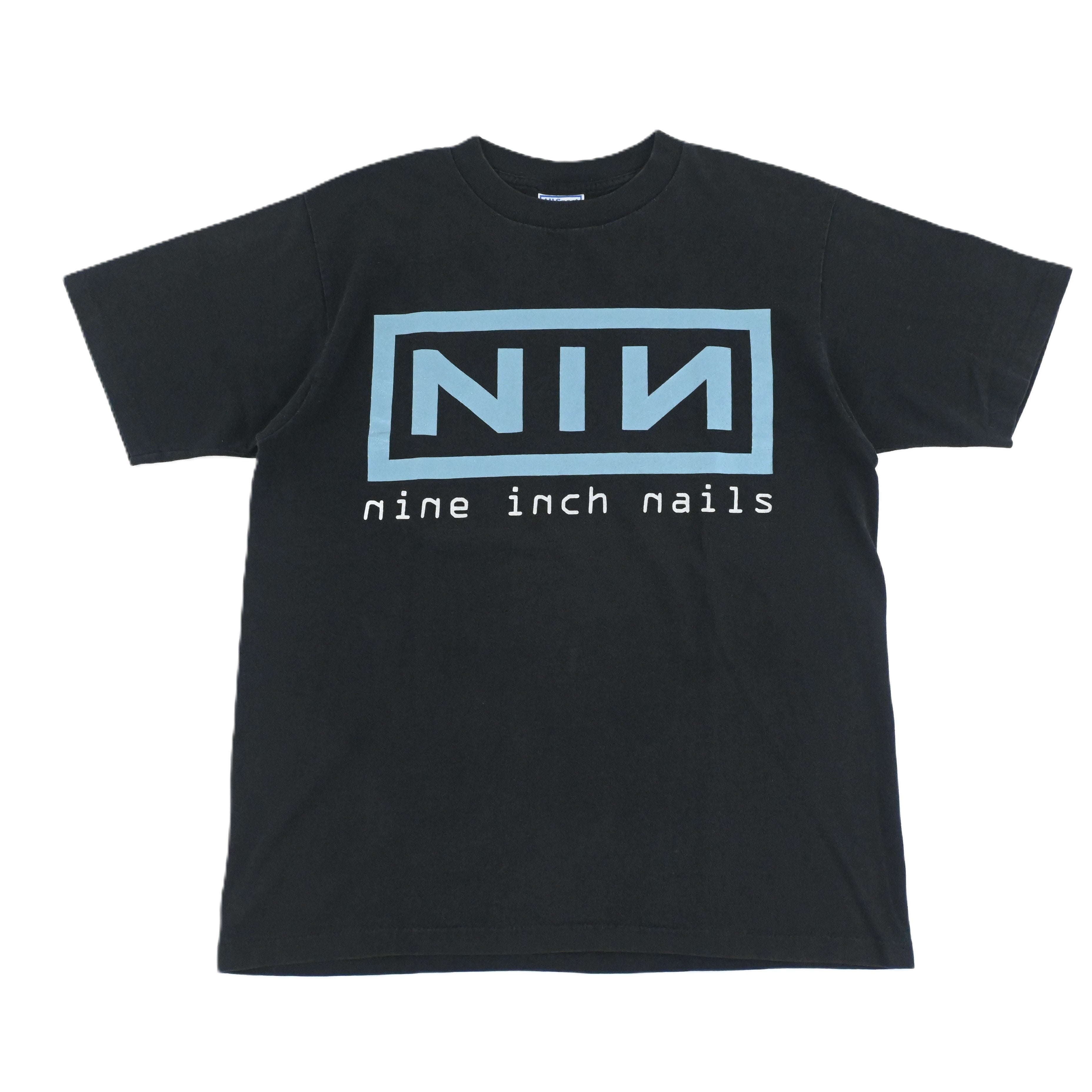 95© NINE INCH NAILS "nothing 96-97" T-SHIRT SIZE L