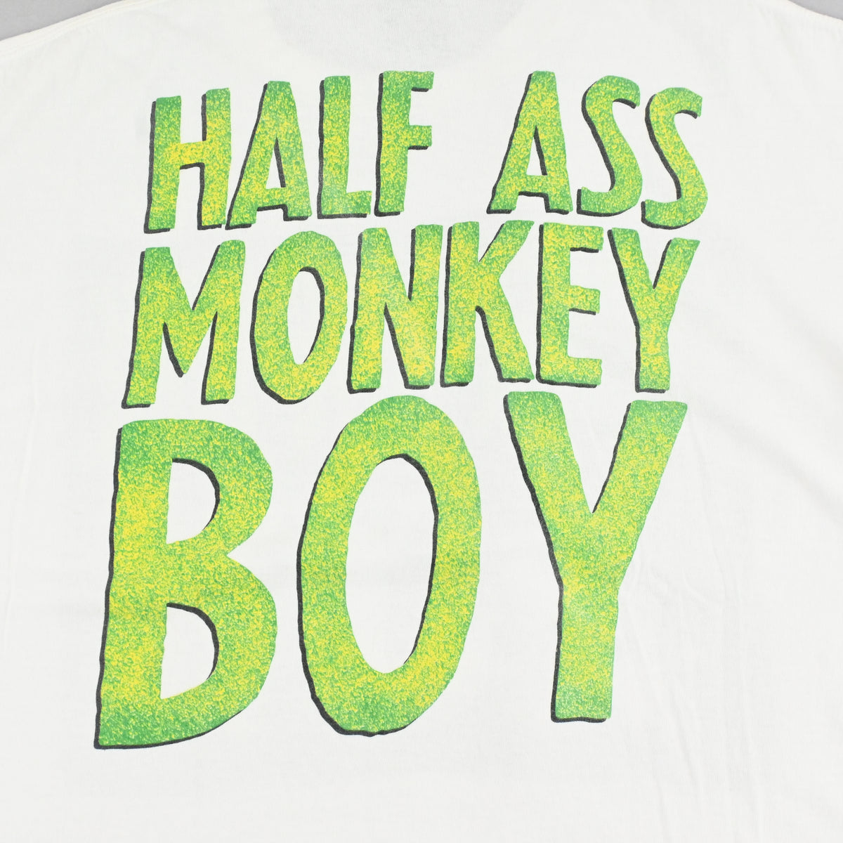 90© MOTHER LOVE BONE "HALF ASS MONKEY BOY" T-SHIRT SIZE XL