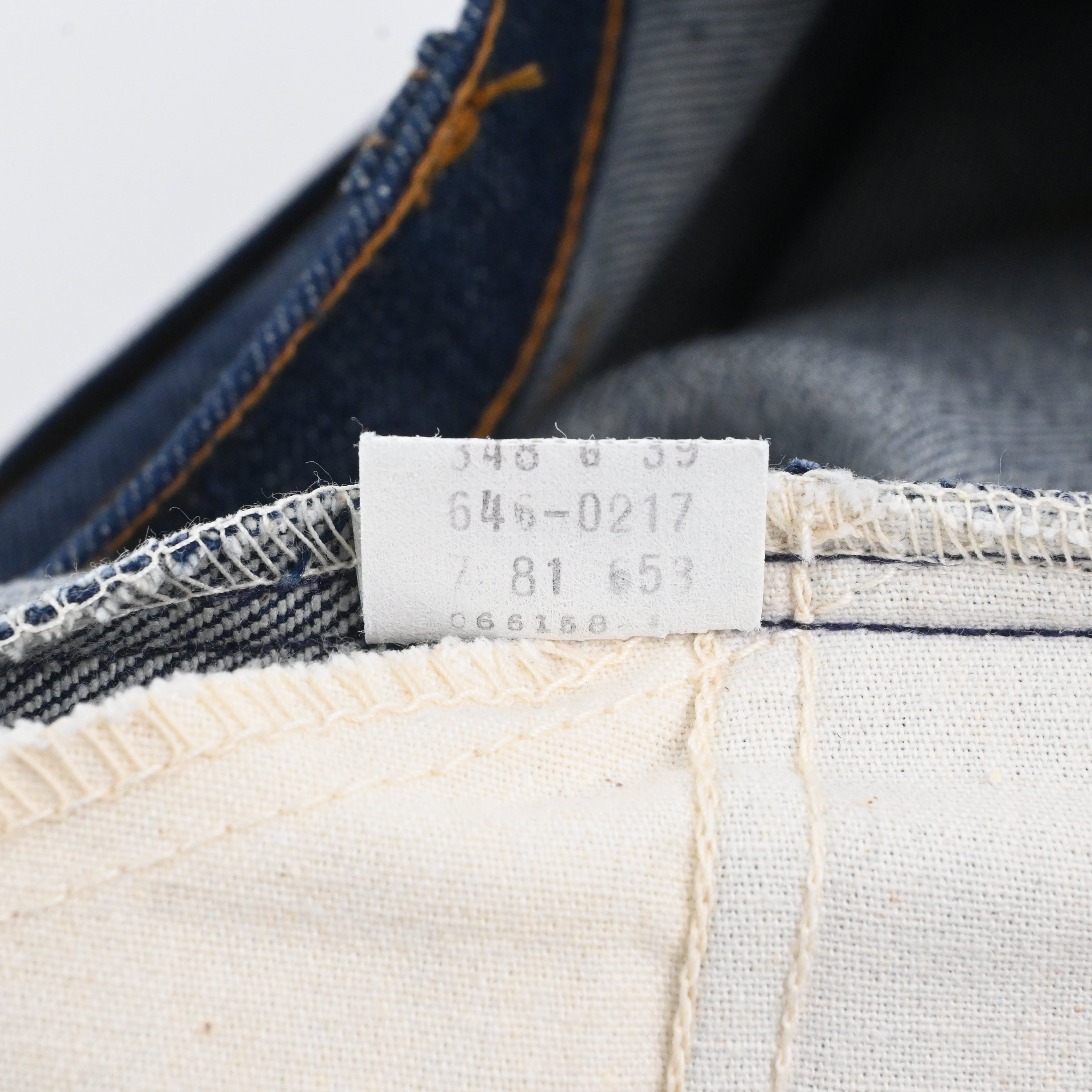 ’81 Levi's 646-0217 DEAD STOCK W33 L29