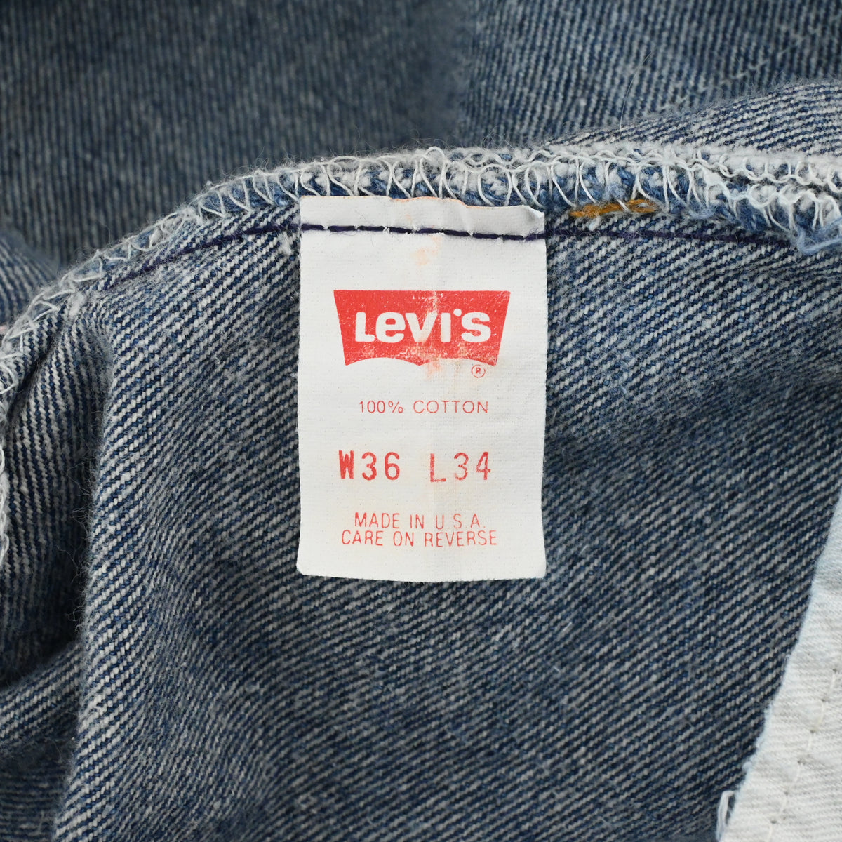 '88 LEVI'S 501-0000 SIZE W34 L31