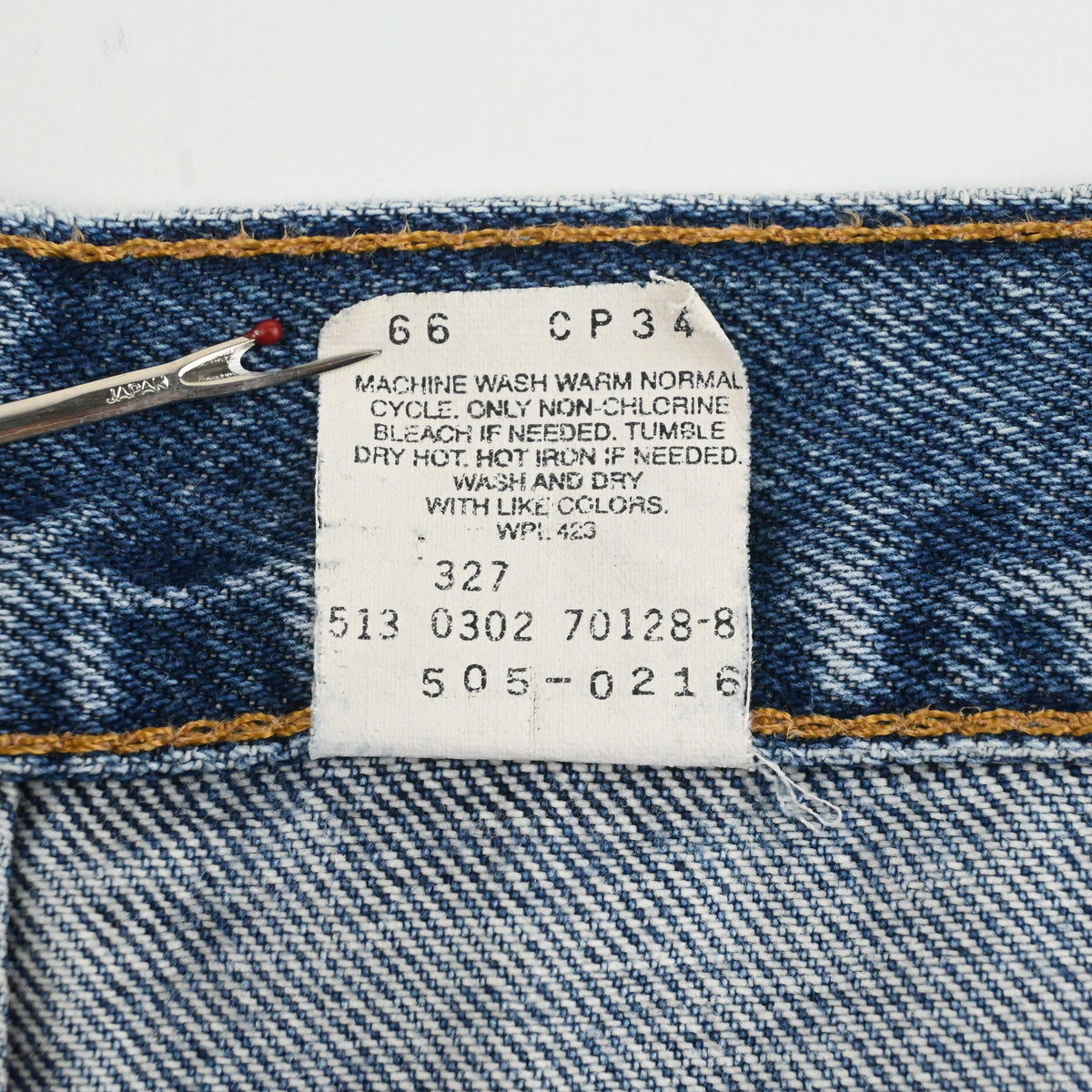 '02 LEVI'S 505-0216 SIZE W36 L30