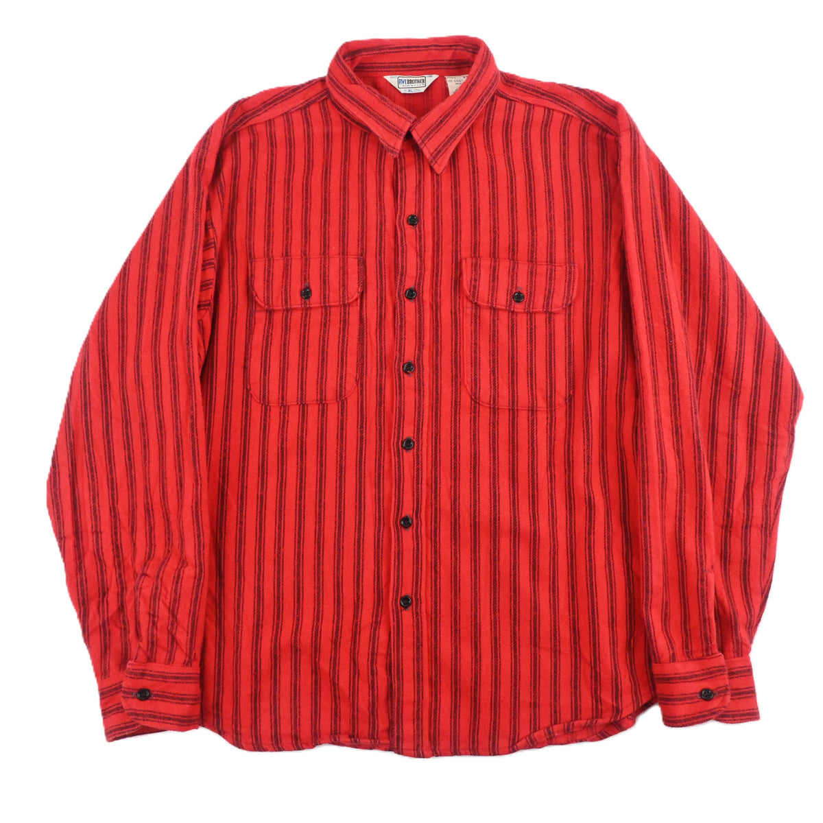 80's FIVE BROTHER FRANNNEL SHIRT SIZE XL