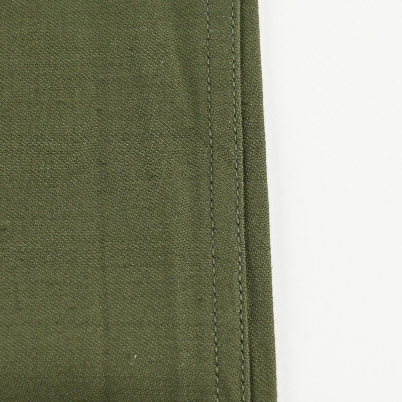 60's SATEEN FATIGUE PANTS BUTTON FLY DEAD STOCK SIZE W30 L35