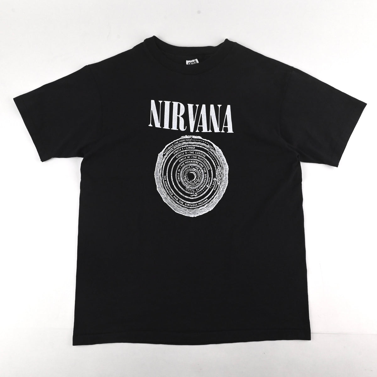 '90~’91 NIRVANA ”VESTIBULE” T-SHIRT SIZE XL