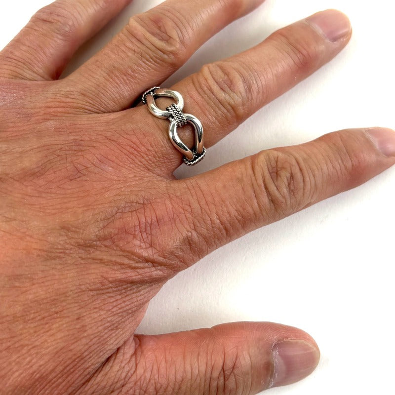 Navajo Steve Arviso Horse Whisperer RING Size 9-11