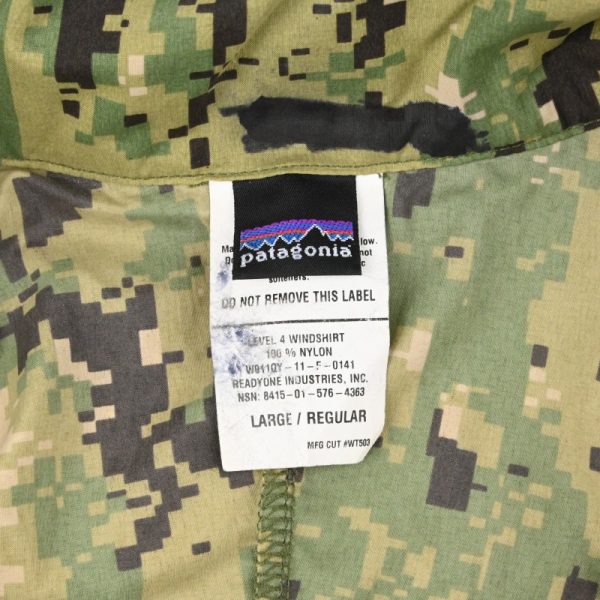 11y' PATAGONIA MARS PCU LEVEL 4 WIND SHIRTS SIZE L-R