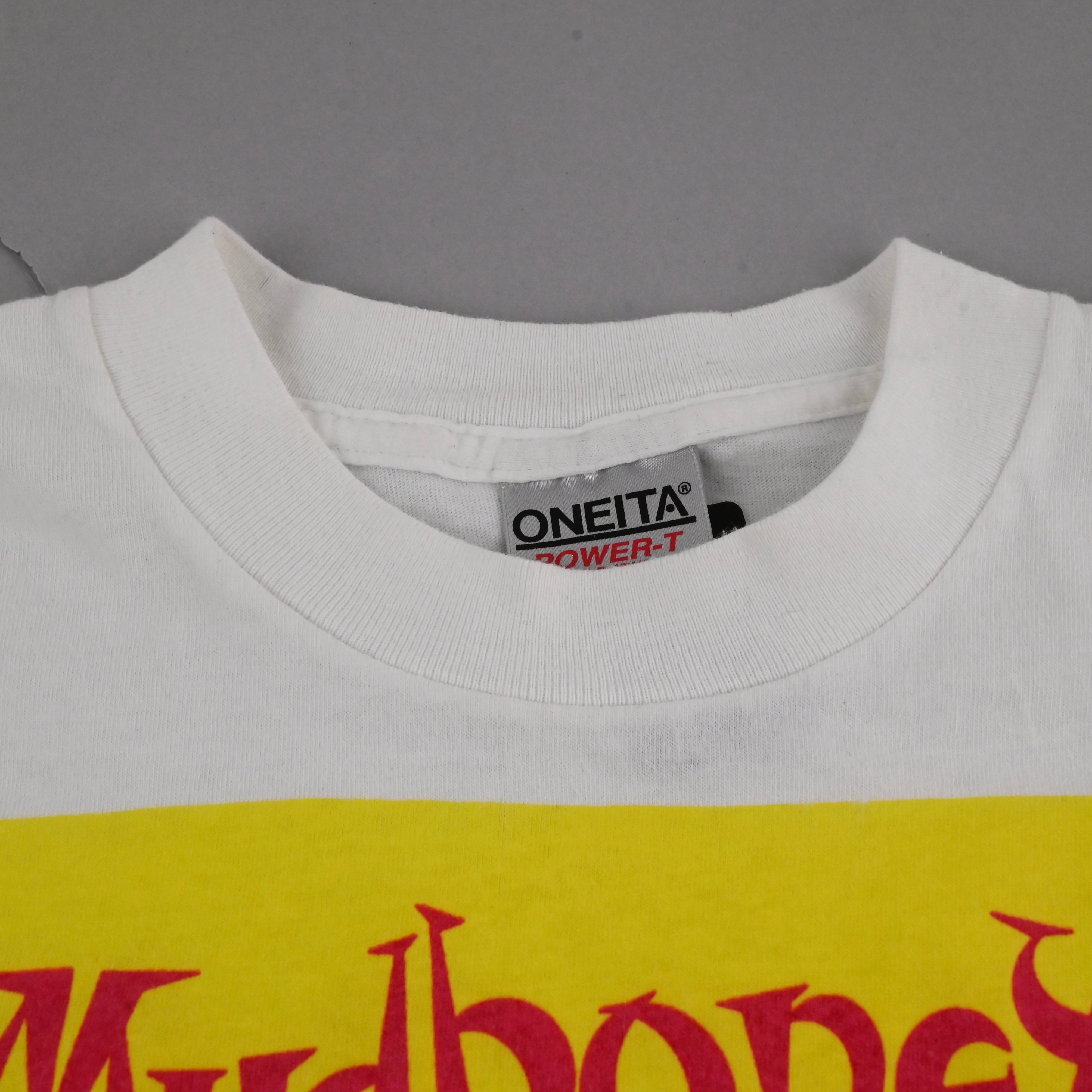 '92 MUDHONEY "PIECE OF CAKE" T-SHIRT SIZE L