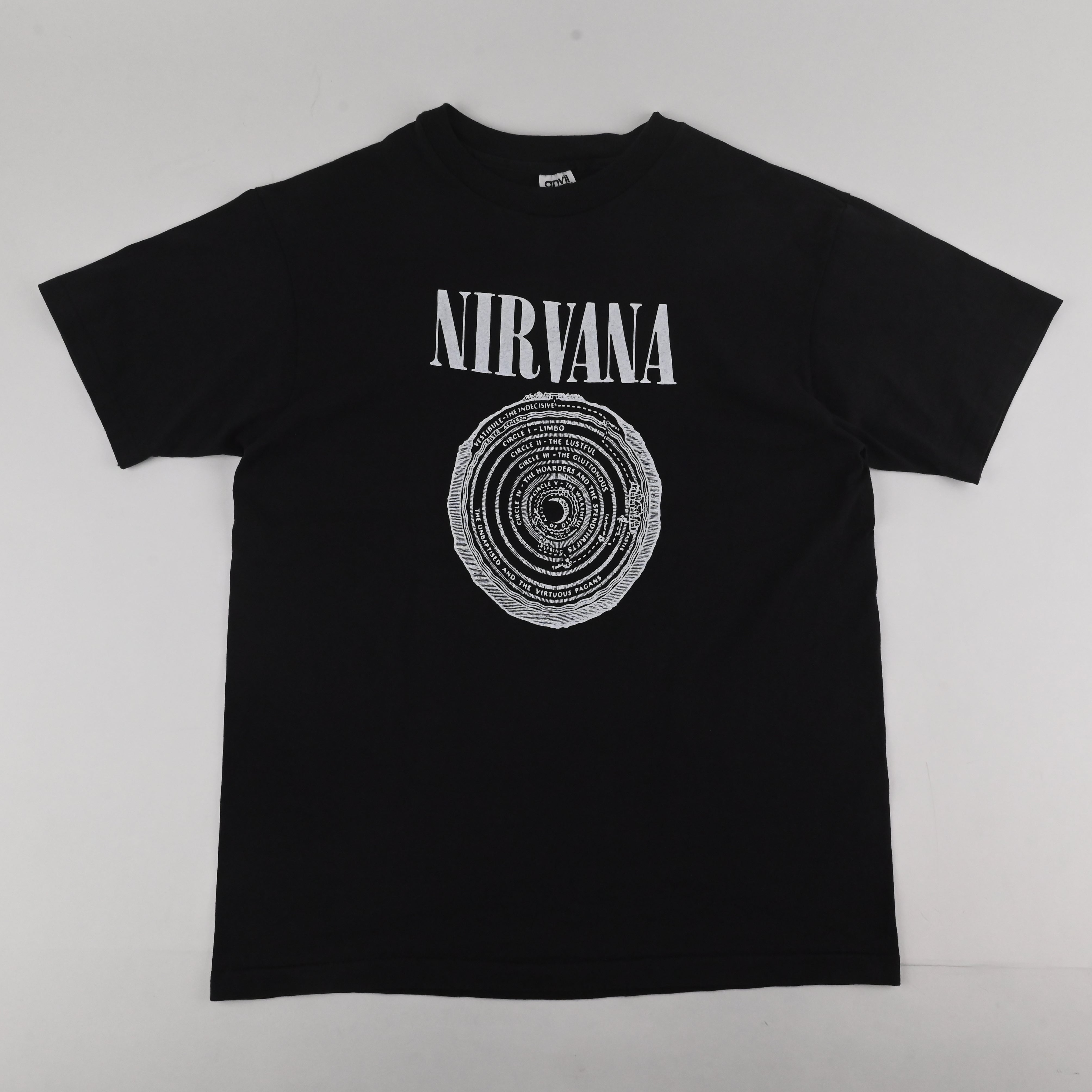 '90~’91 NIRVANA ”VESTIBULE” T-SHIRT SIZE XL