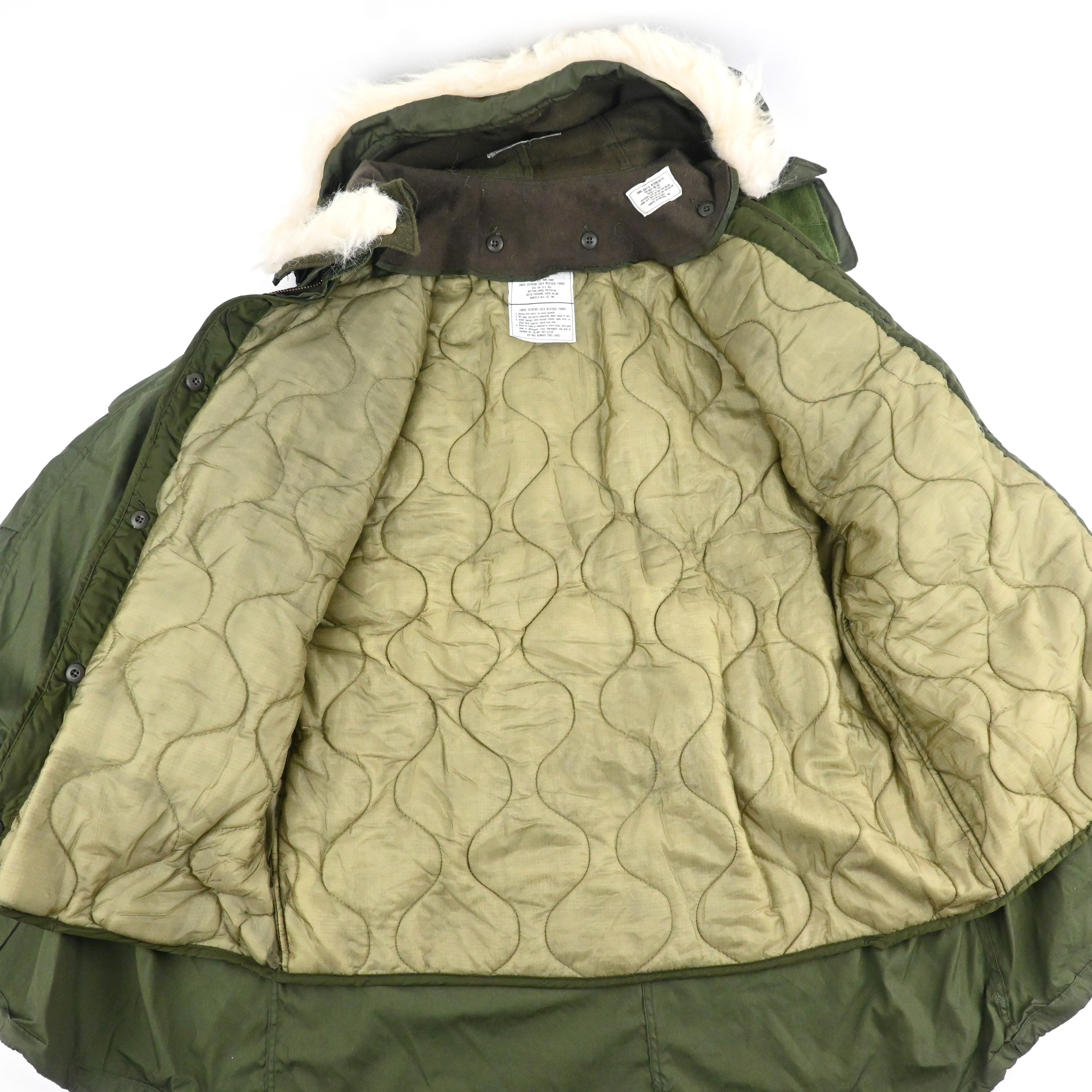 '82 M-65 FIELD PARKA FULL SET NON WASH SIZE MEDIUM