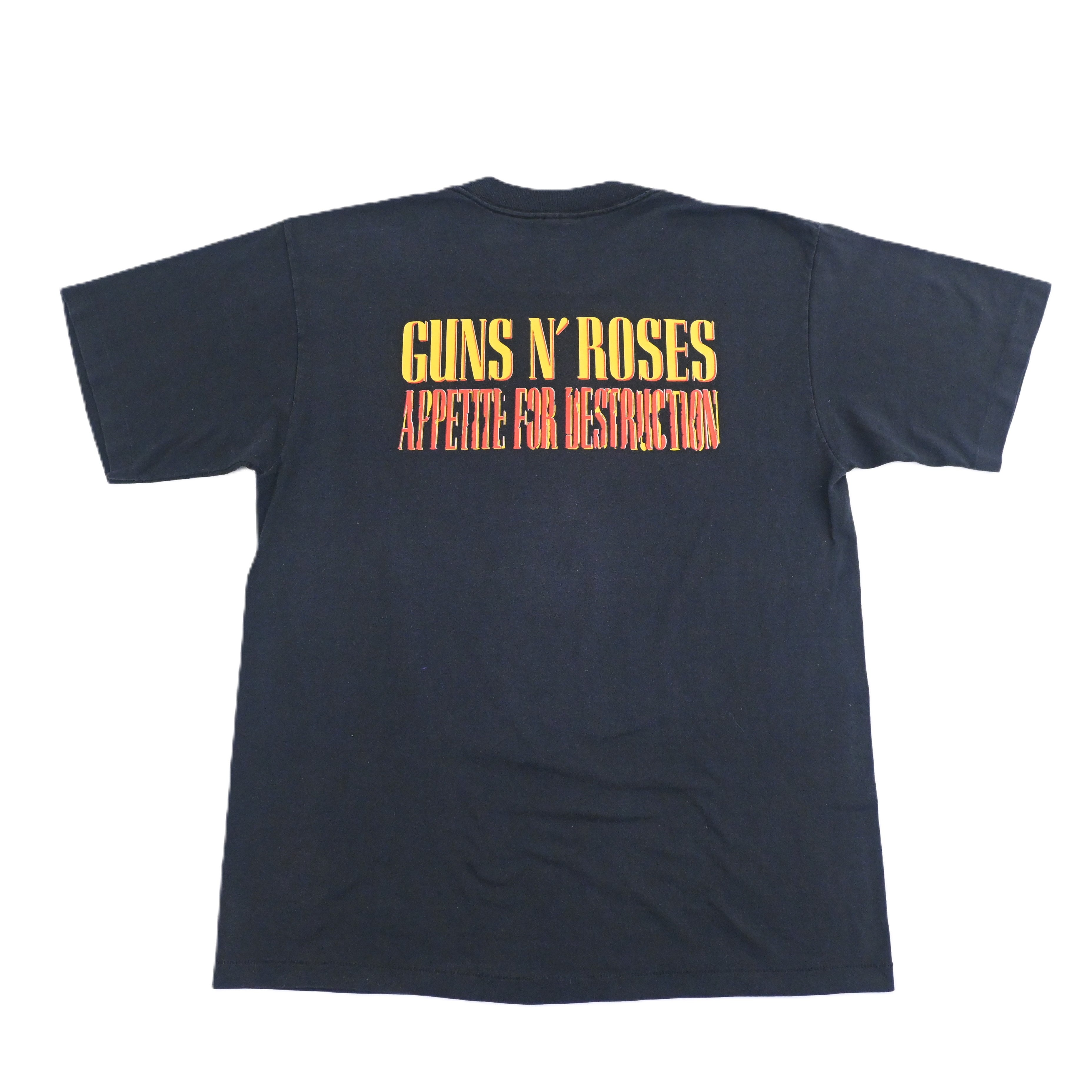 80's GUNS N'ROSES ”APPETITE FOR DESTRUCTION” T-SHIRT SIZE XL