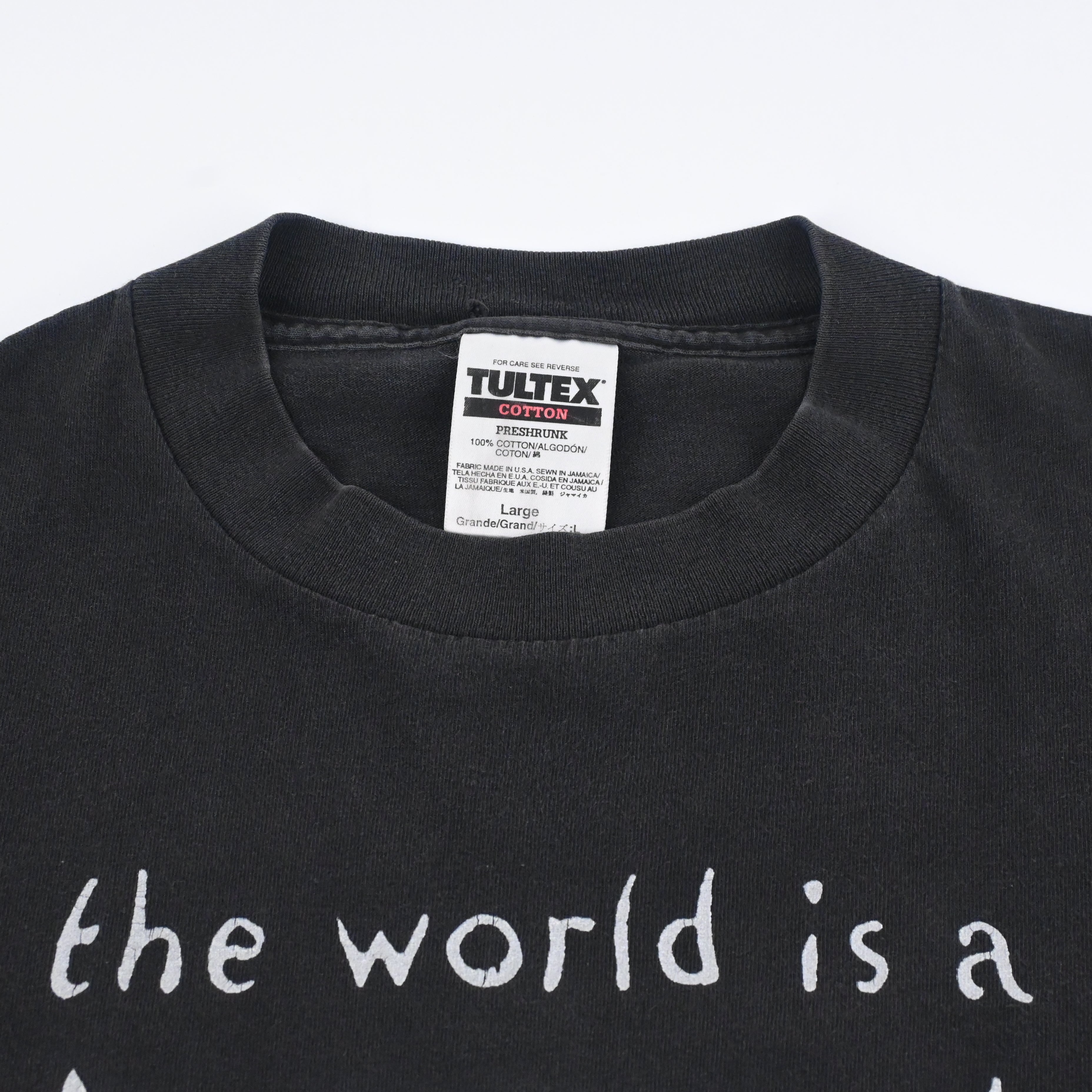 96© THE SMASHING PUMPKINS "THE WORLD IS VAMPIRE" INFINITE SADNESS TOUR T-SHIRT SIZE L