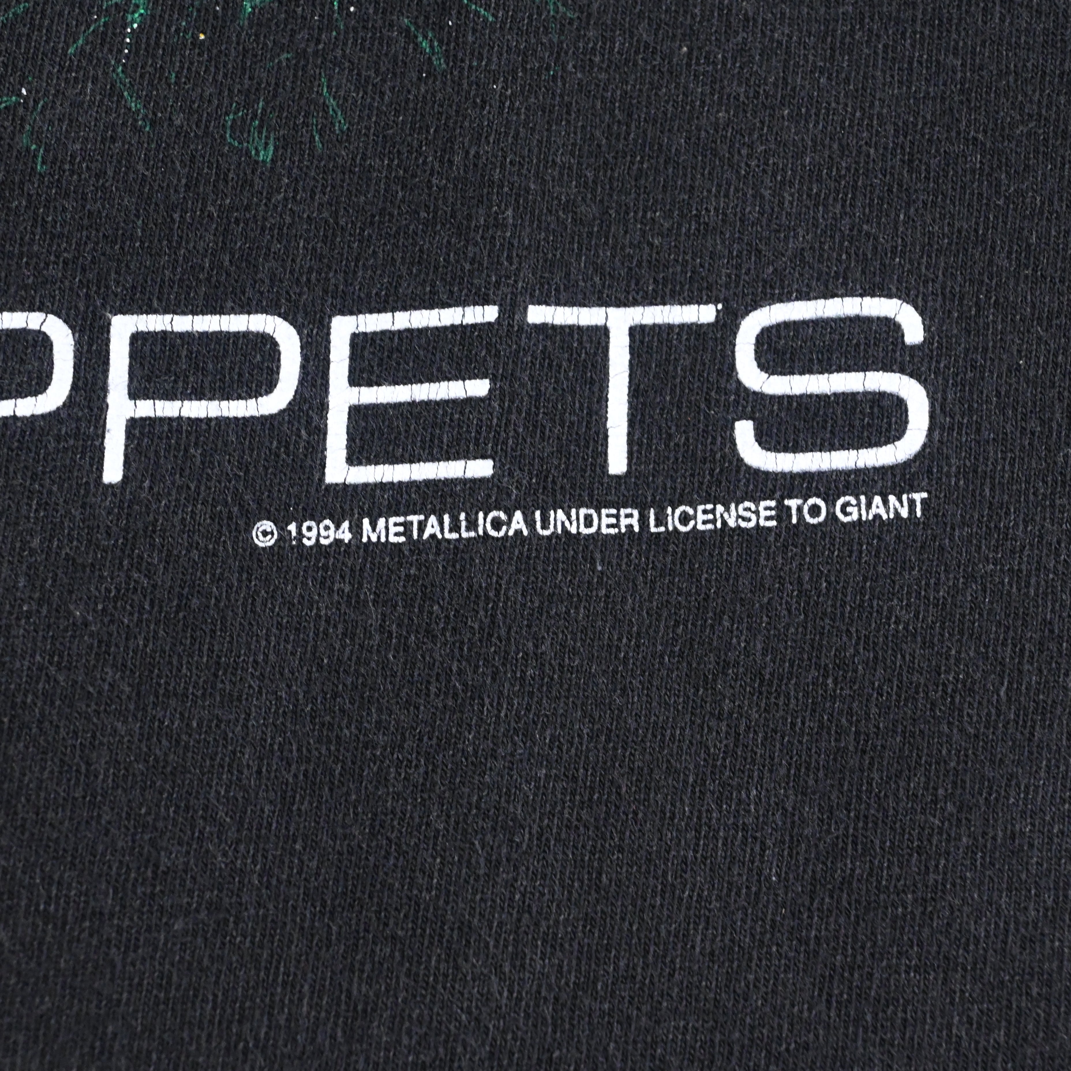 94© METALLICA MASTER OF PUPPETS T-SHIRT SIZE L