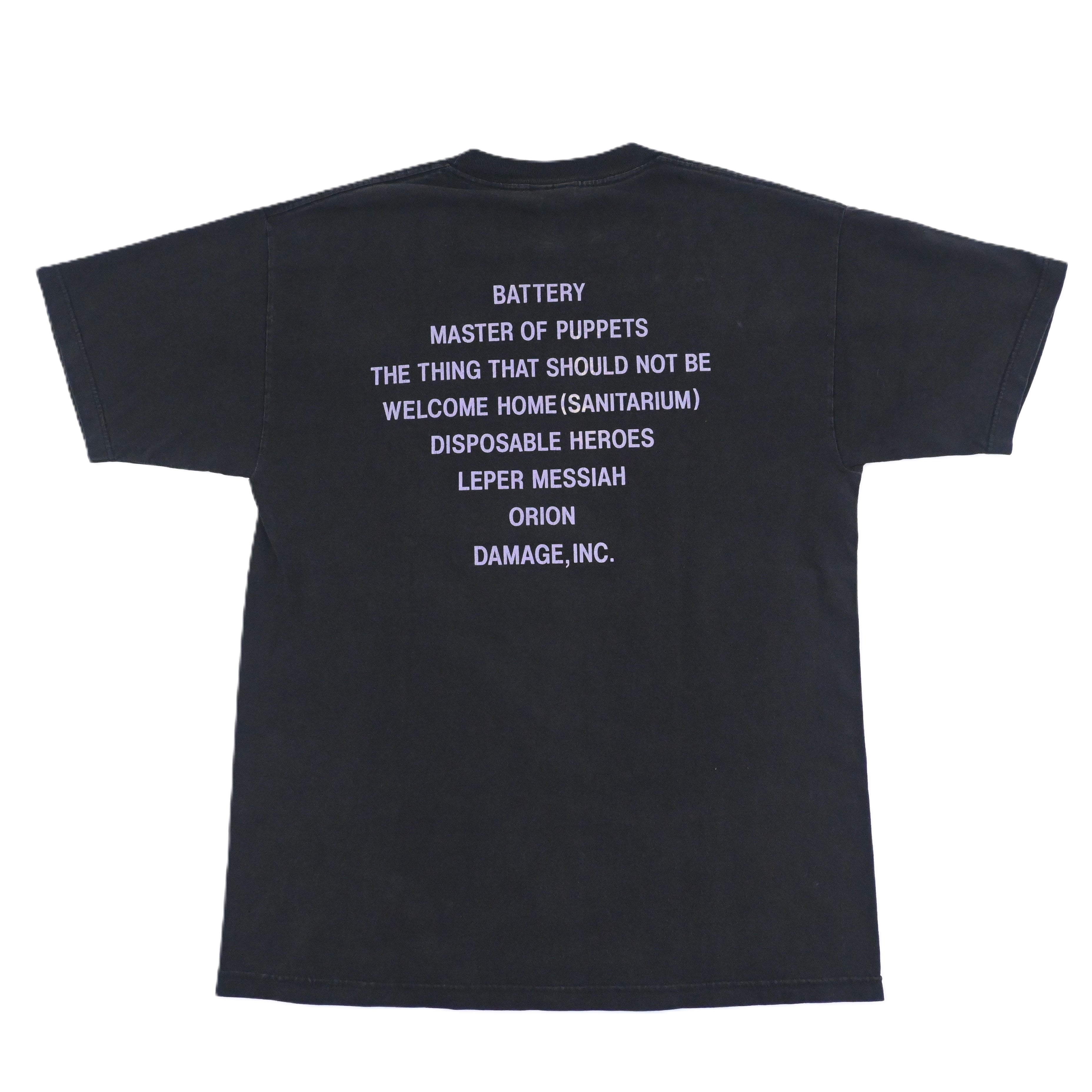 94© METALLICA MASTER OF PUPPETS T-SHIRT SIZE L