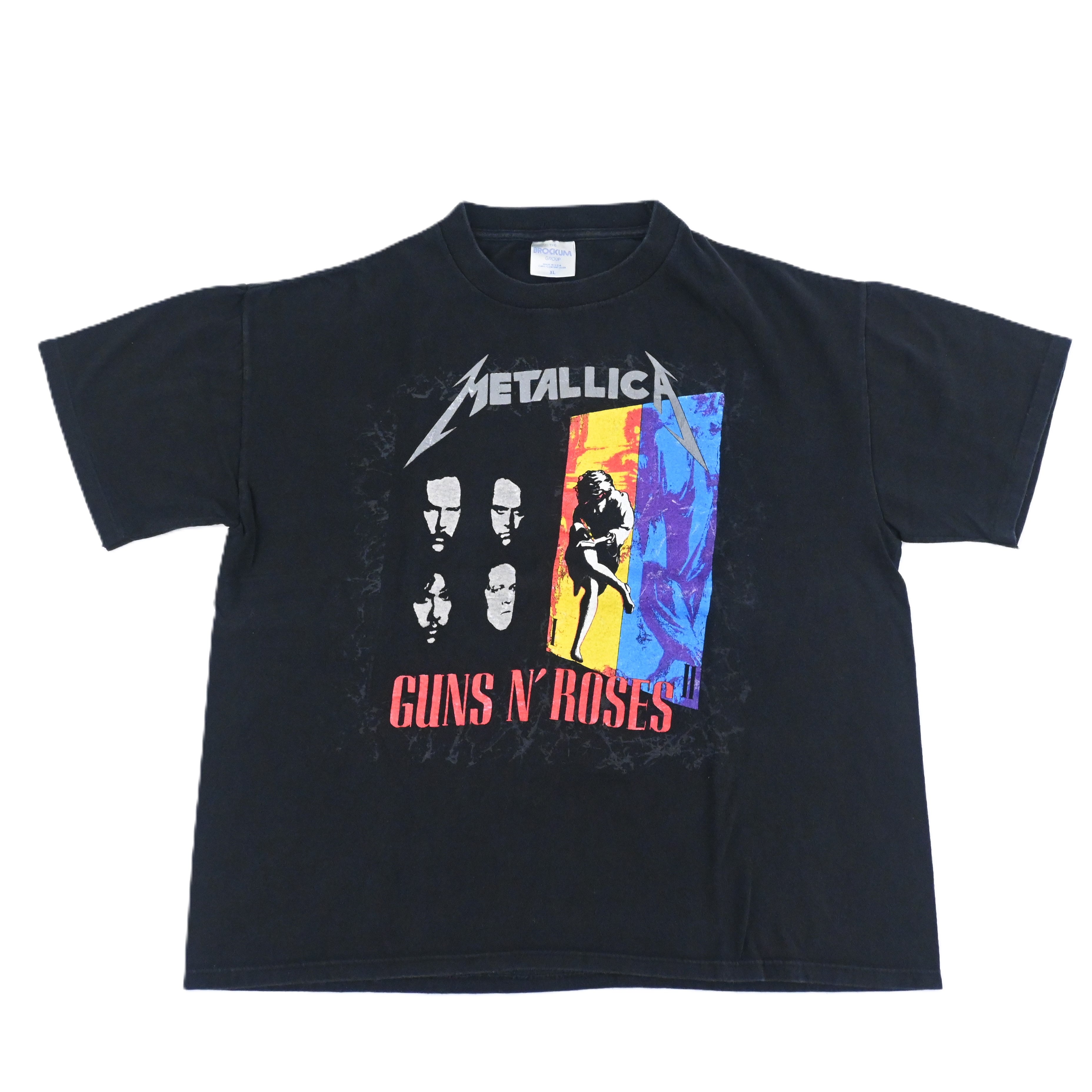 92© METALLICA × GUNS N' ROSES TOUR T-SHIRT SIZE XL