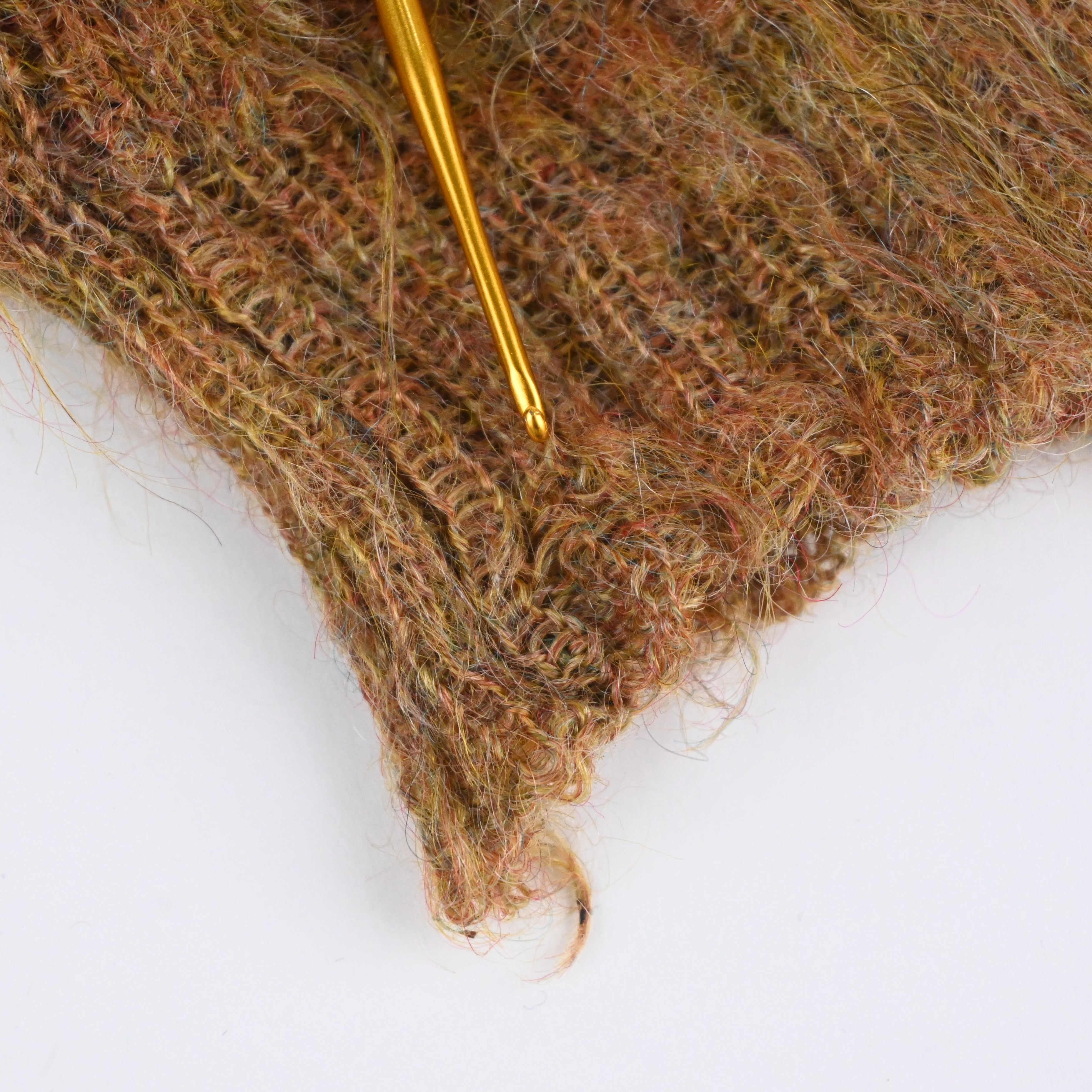 右袖口リペアの表側画像です。(表)