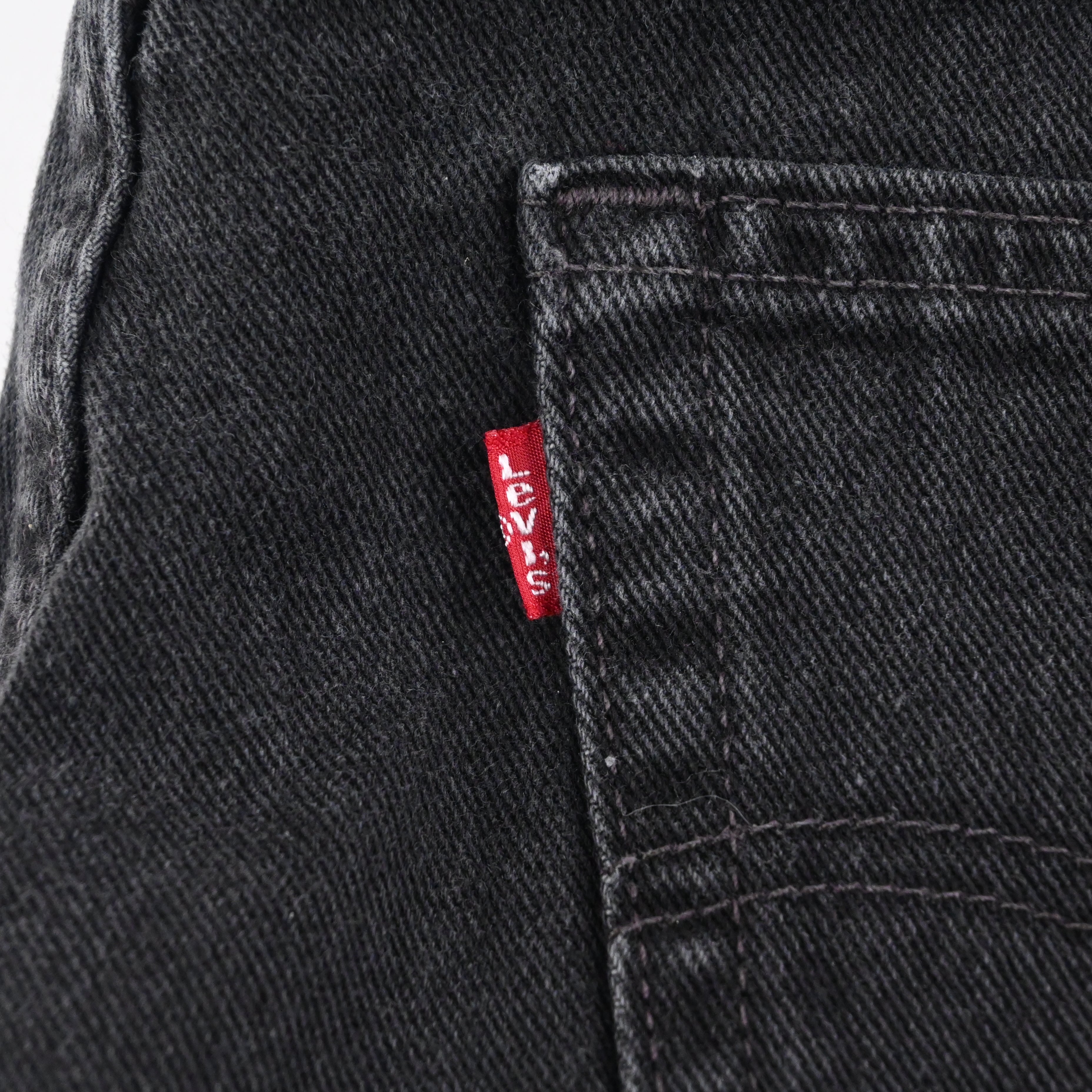 90's Levi's 505-0260 Black Size W32 L29