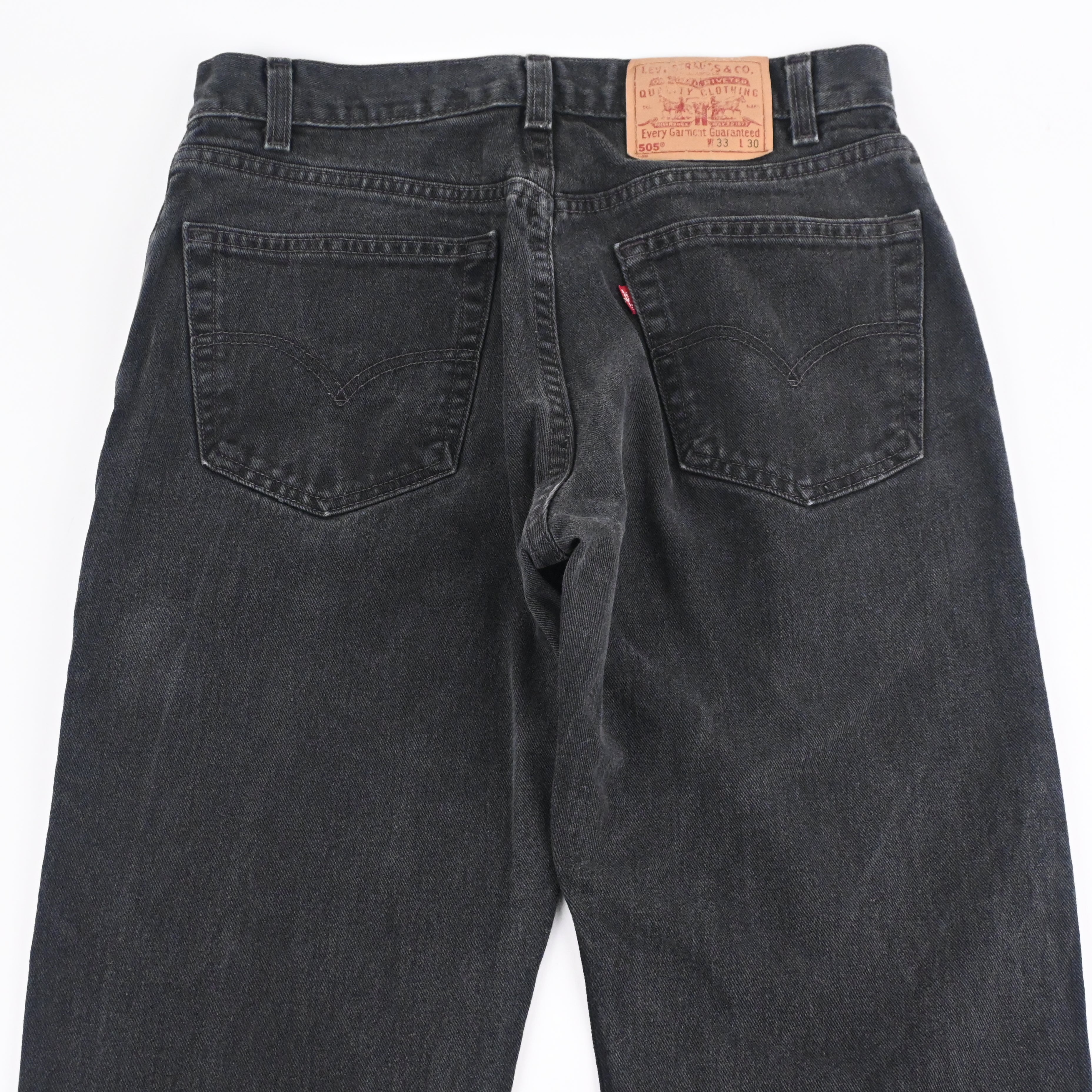 90's Levi's 505-0260 Black Size W32 L29