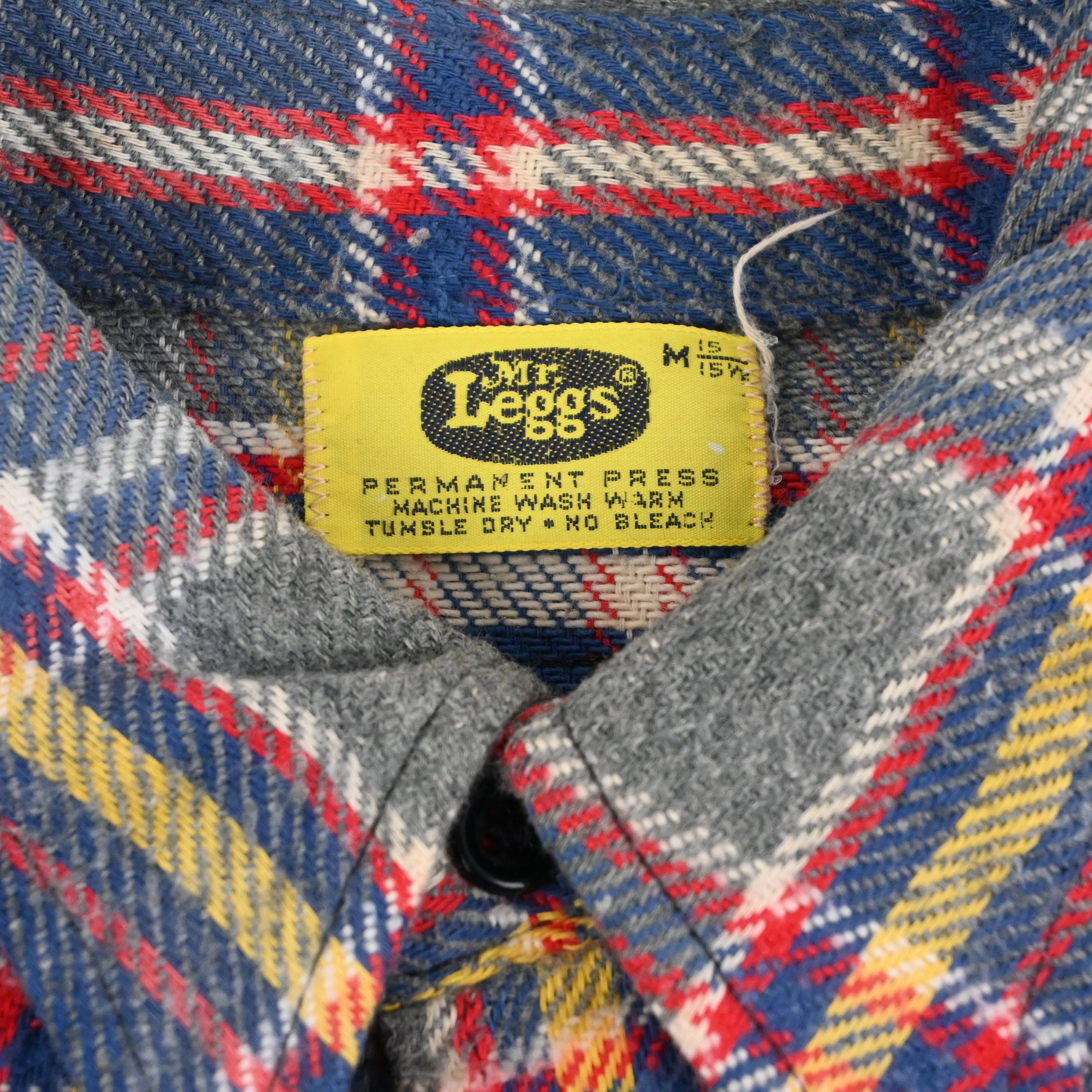 70's~ Leggs FLANNEL L/S SHIRT SIZE M