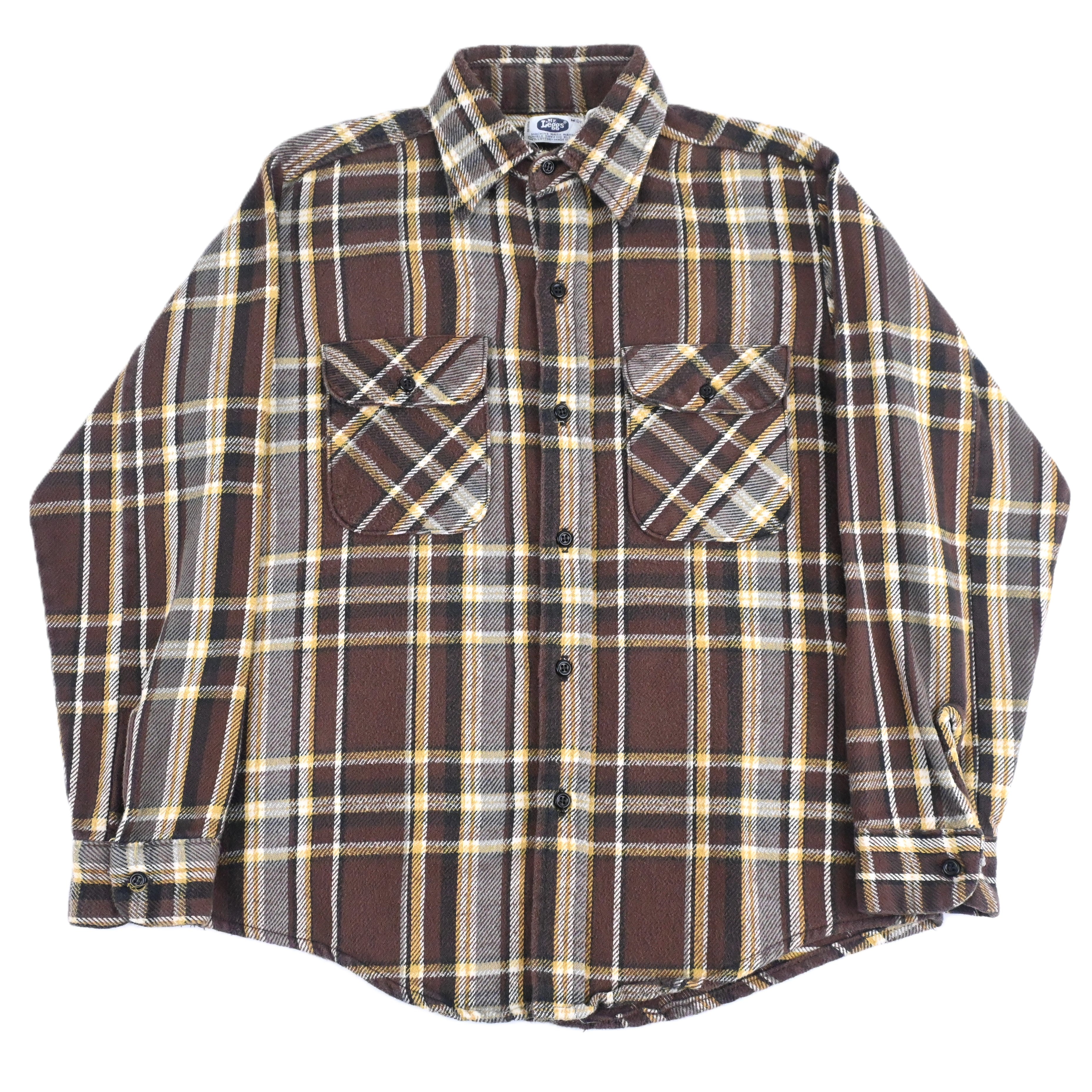 70's~ Leggs FLANNEL L/S SHIRT SIZE M