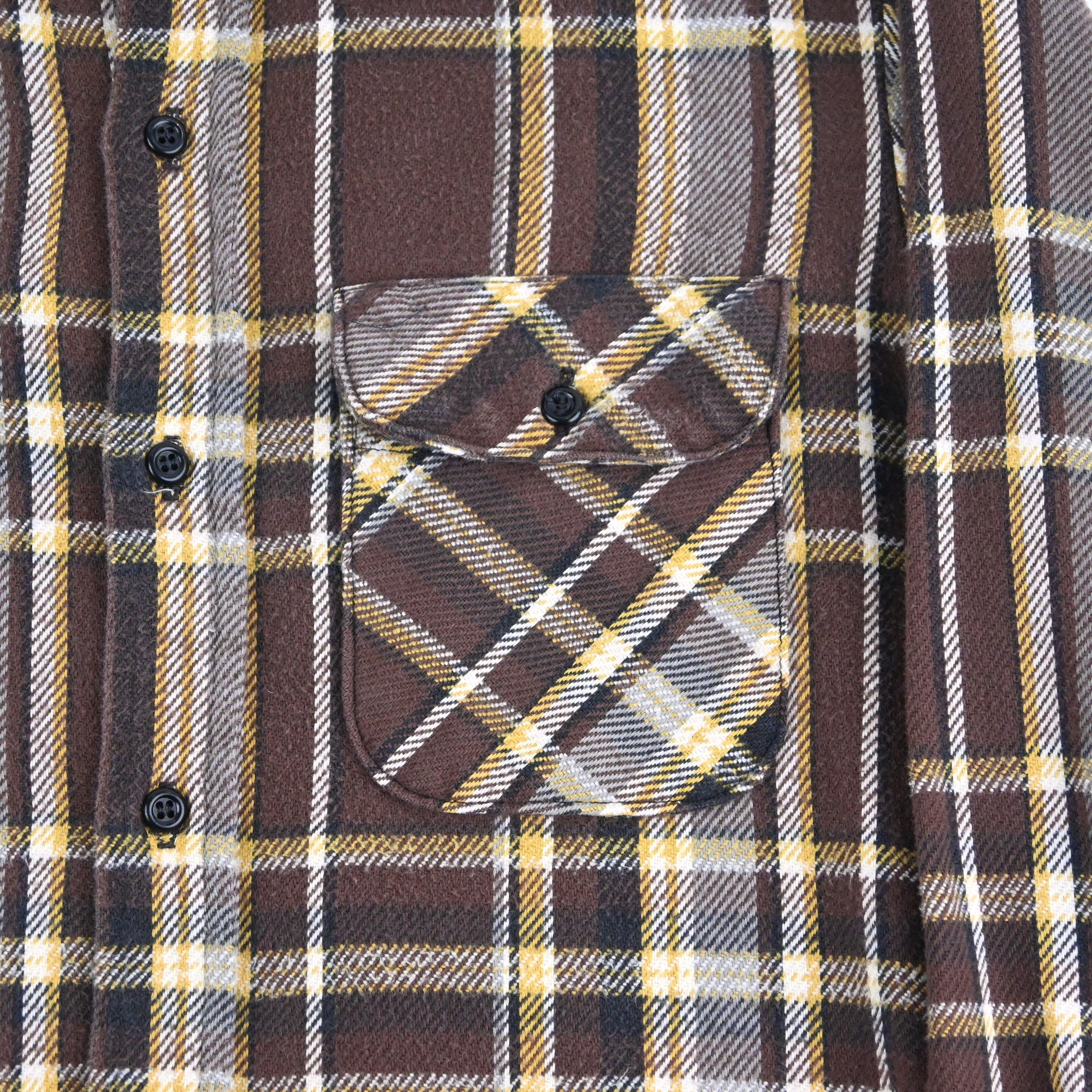 70's~ Leggs FLANNEL L/S SHIRT SIZE M